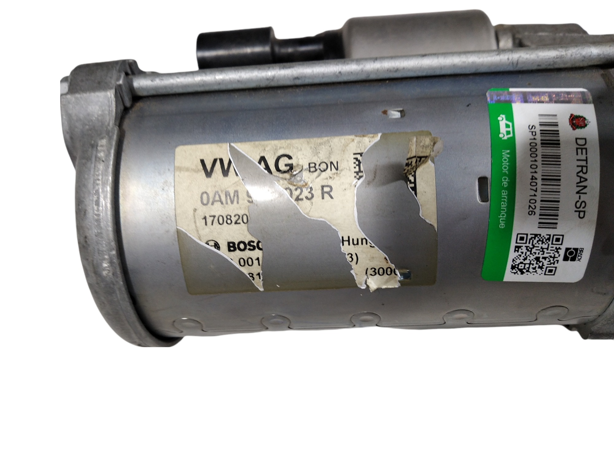 Motor Arranque Partida Vw Golf  1.4 Tsi Automati 2015 V293 9