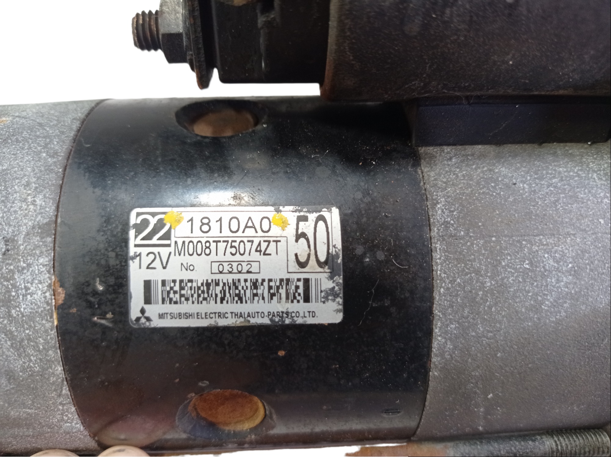 Motor Arranque Mitsubishi Pajero Dakar 3.2 2011 V491 6