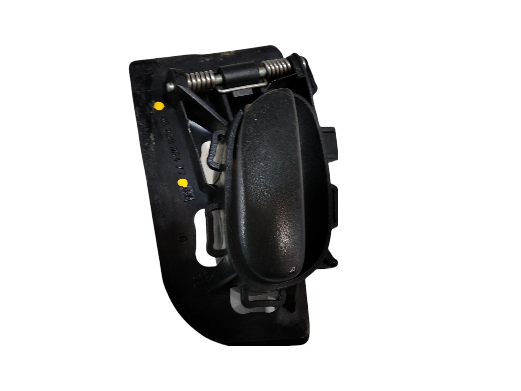 Maçaneta Interna Dianteir Esquerda Peugeot 206 207 2005 V273 Preto Dianteira 2