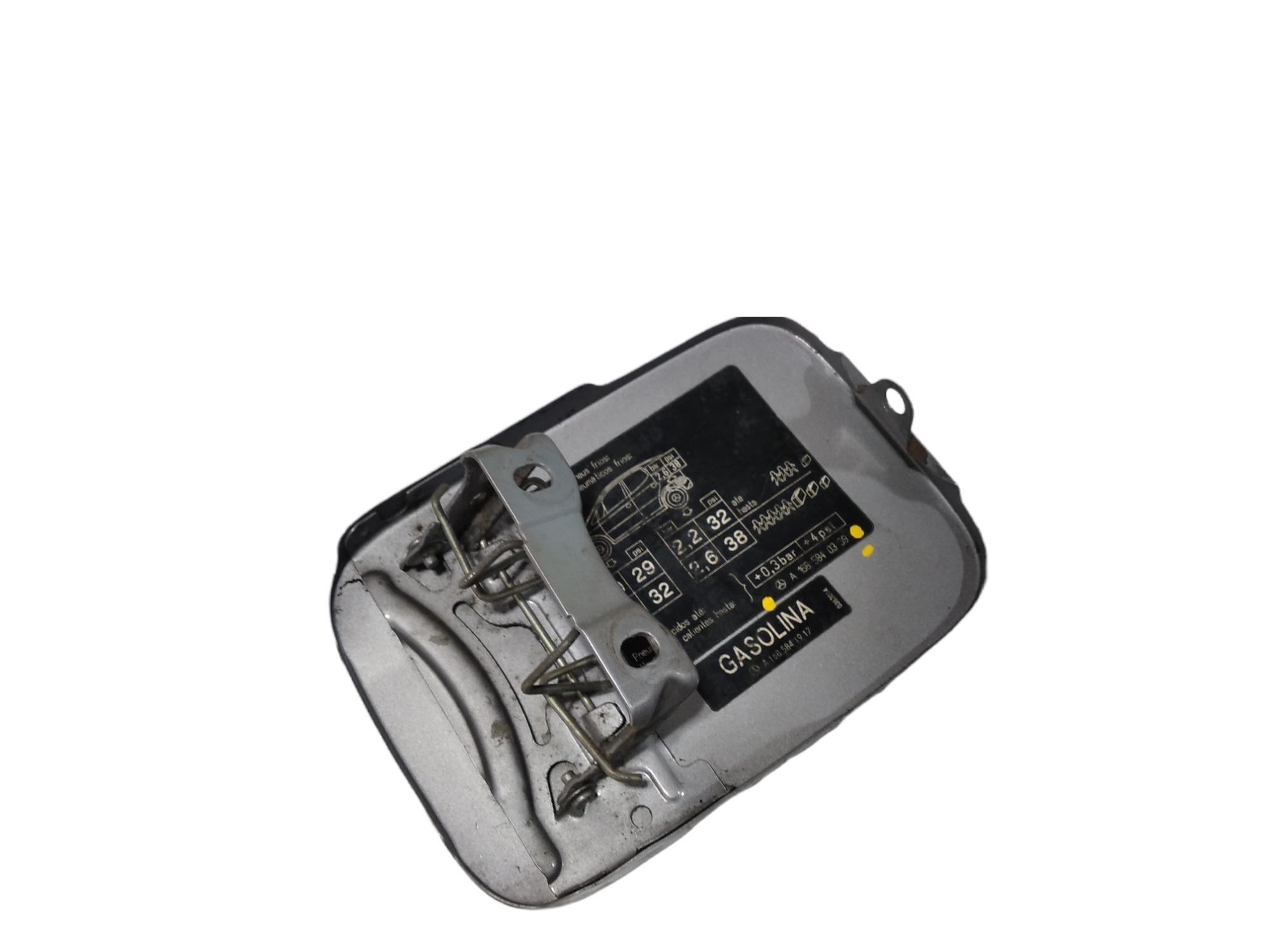 Portinhola Tanque Combustível Mercedes A160 1.6 1999 V388 Cinza 1999 4