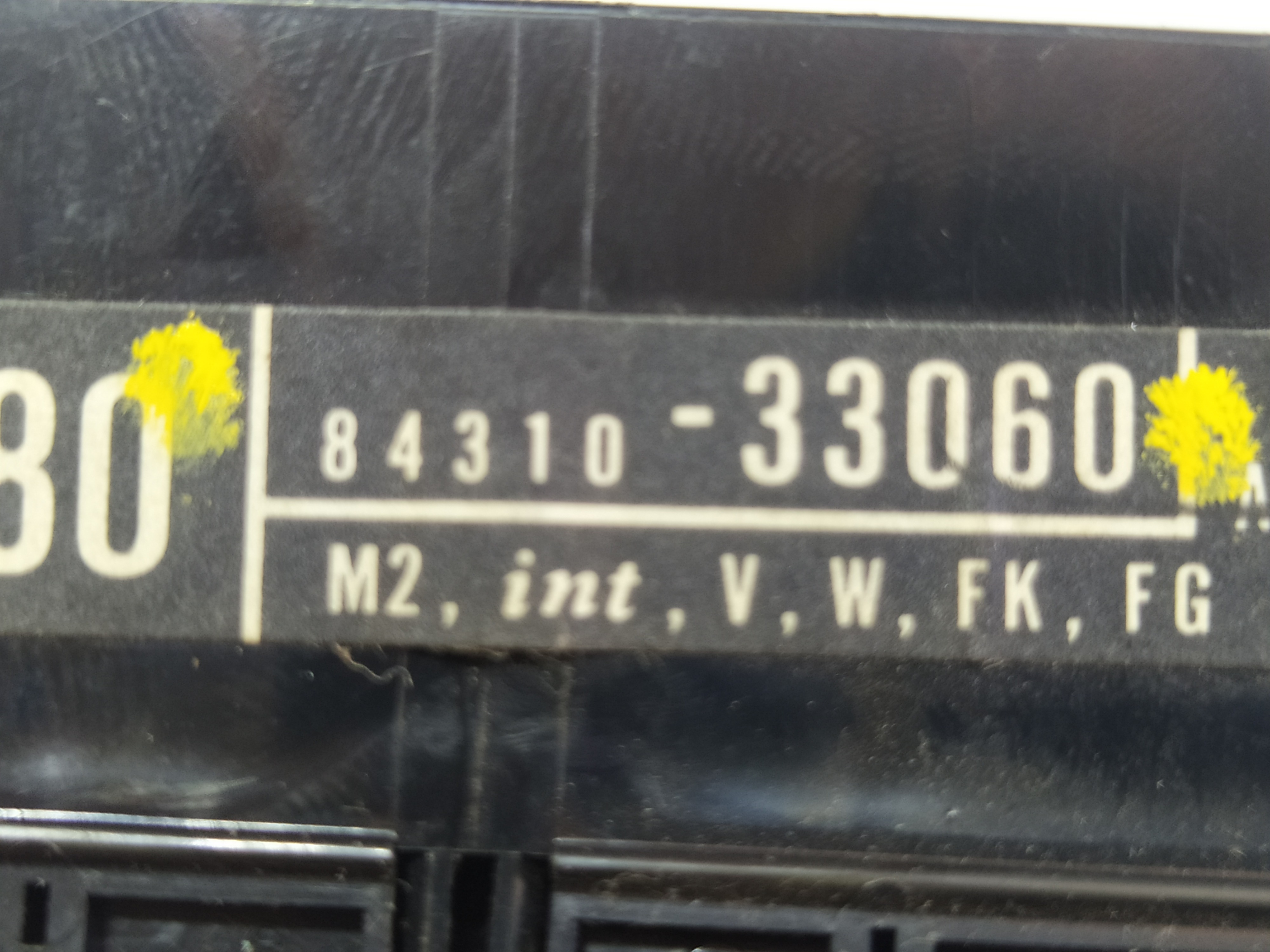 Comando Chave Seta Limpador Lexus Es300 3.0 1993 V571 7