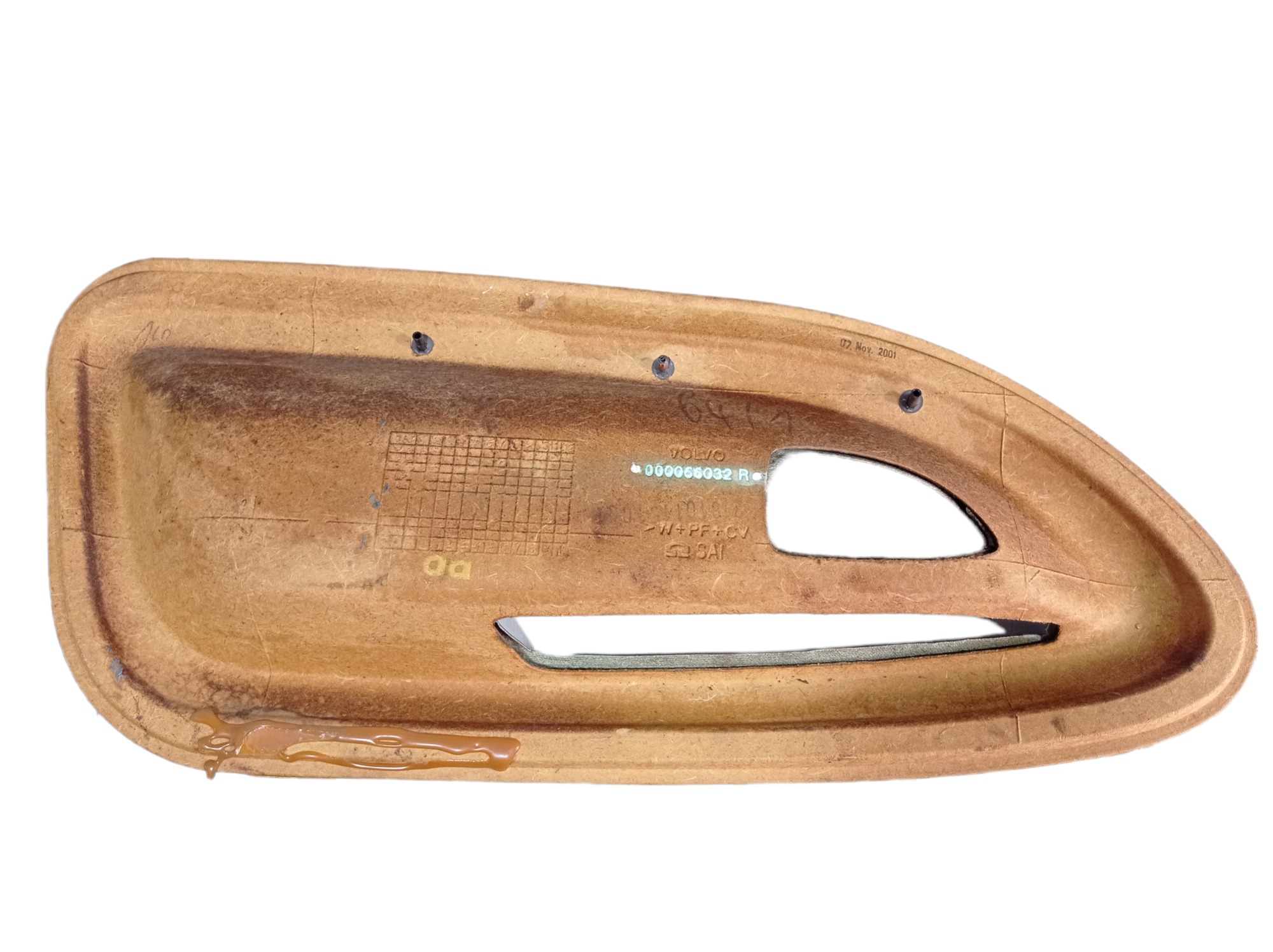 Acabamento Forro Porta Dianteira Direita Volvo S40 2002 V54 6