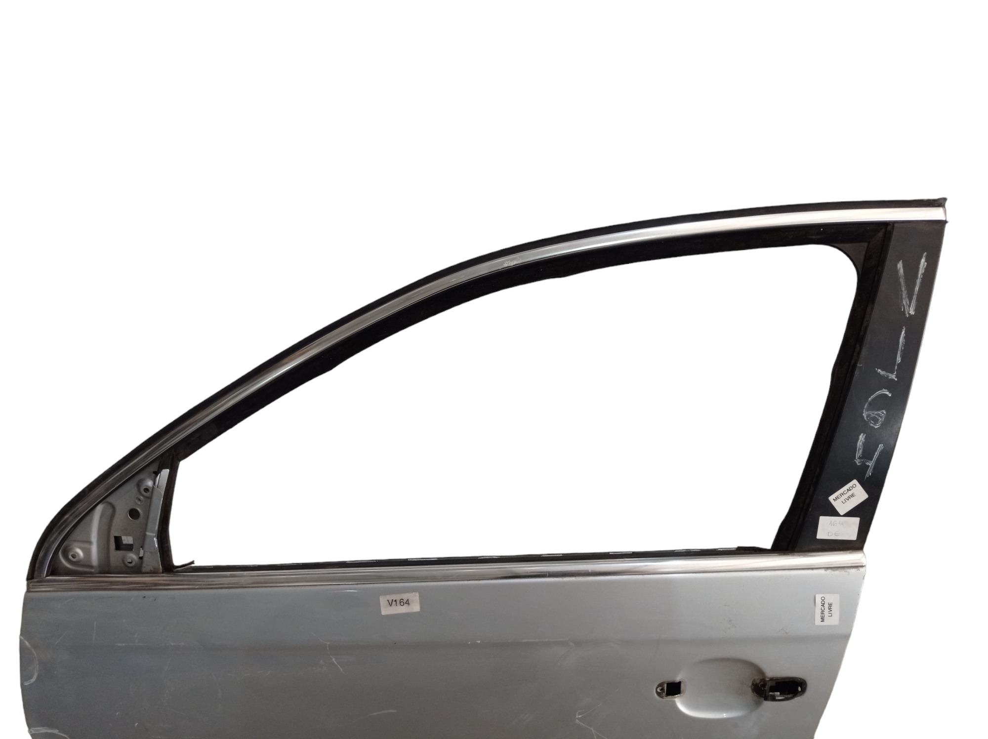 Porta Dianteira Esquerda Esquerda Vw Jetta 2007 V164 Dianteira Esquerda Cinza 5