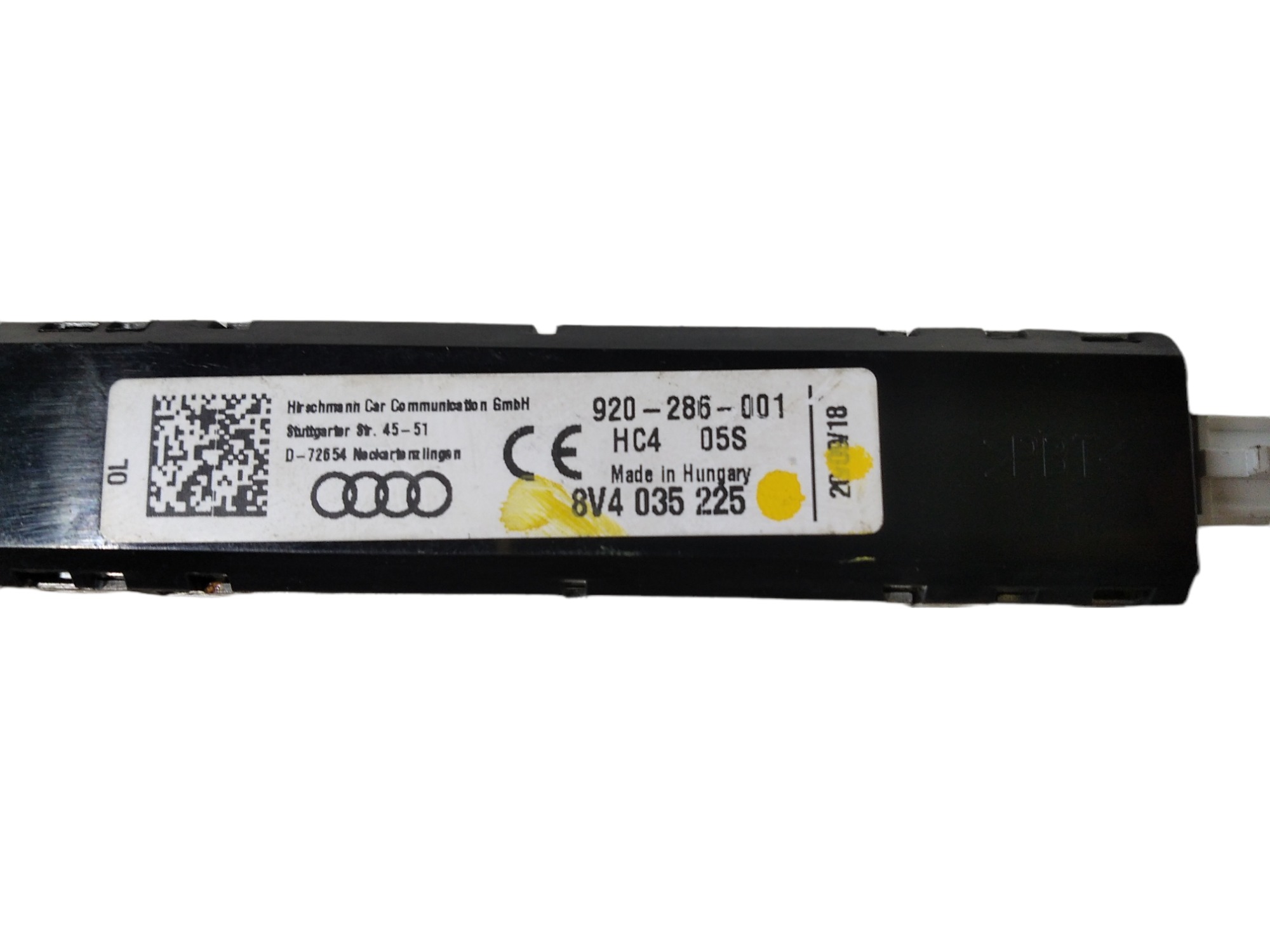 Antena Rádio Sensor Presença Chave Porta Mala Audi A3 V343 6