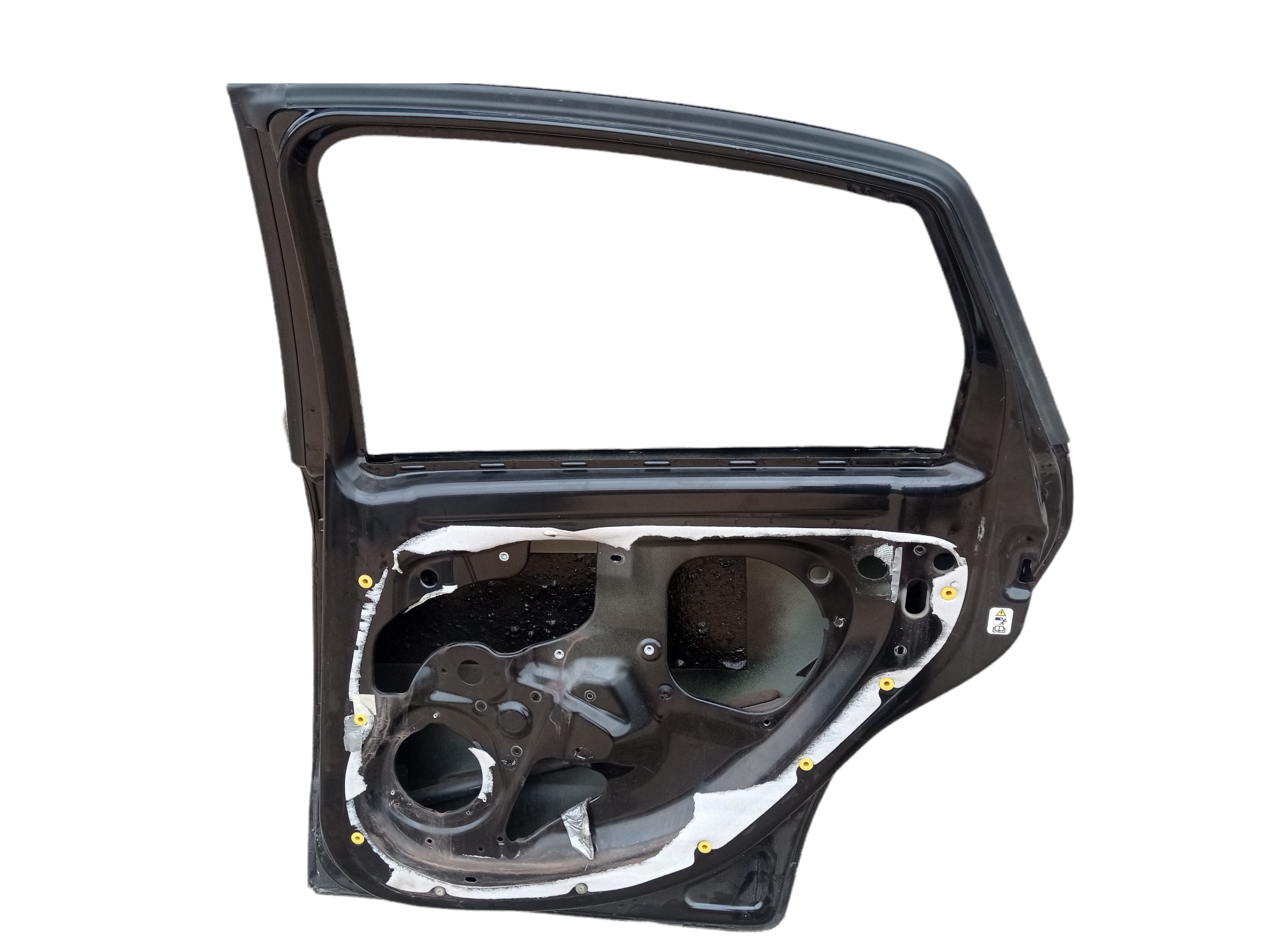 Porta Traseira Direita Fiat Linea 2009 2010 V433 Traseira Direito Preto 7