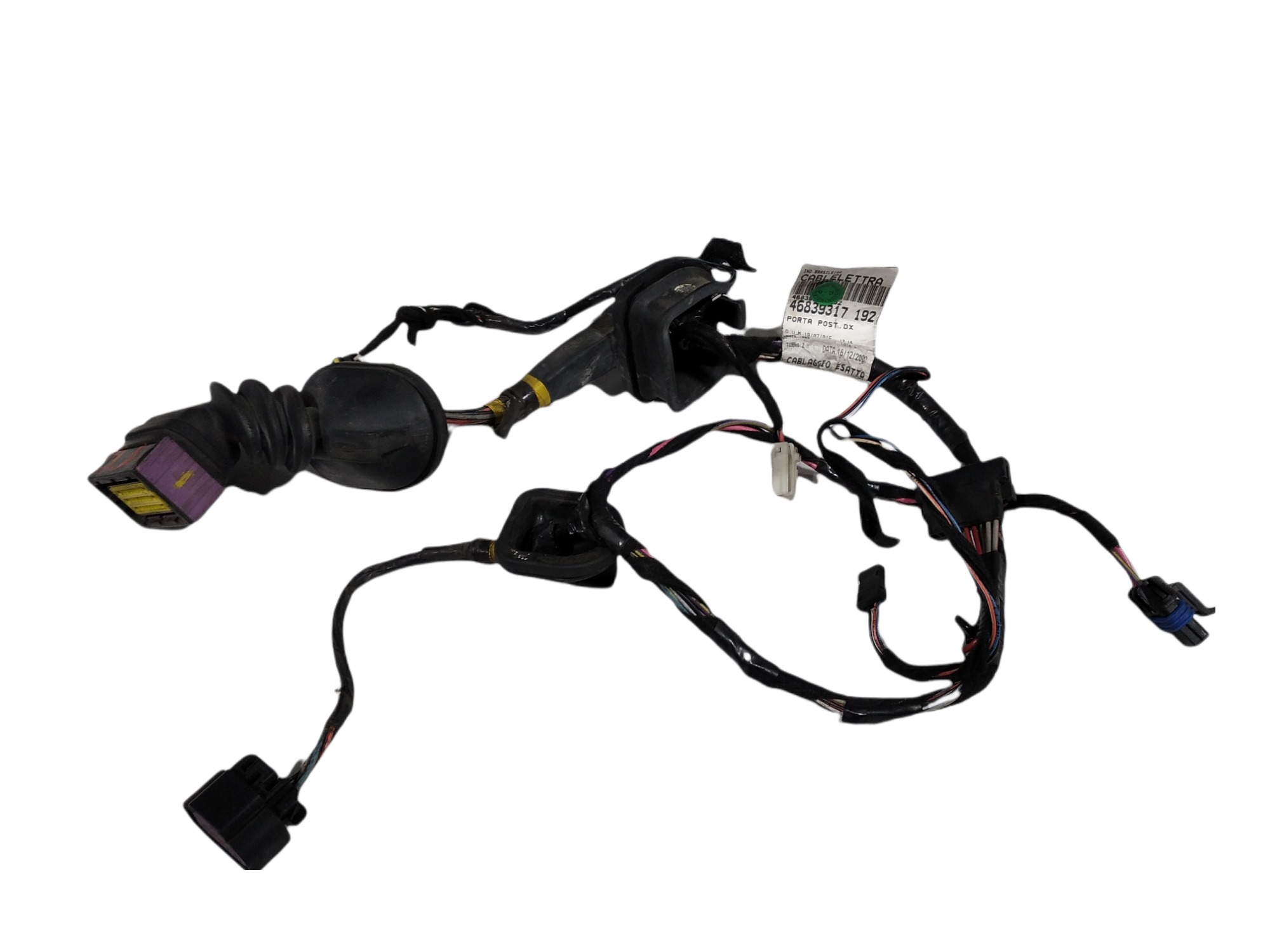Chicote Porta Tras Direit Fiat Stilo 2002 A 12 V277 46839317 3