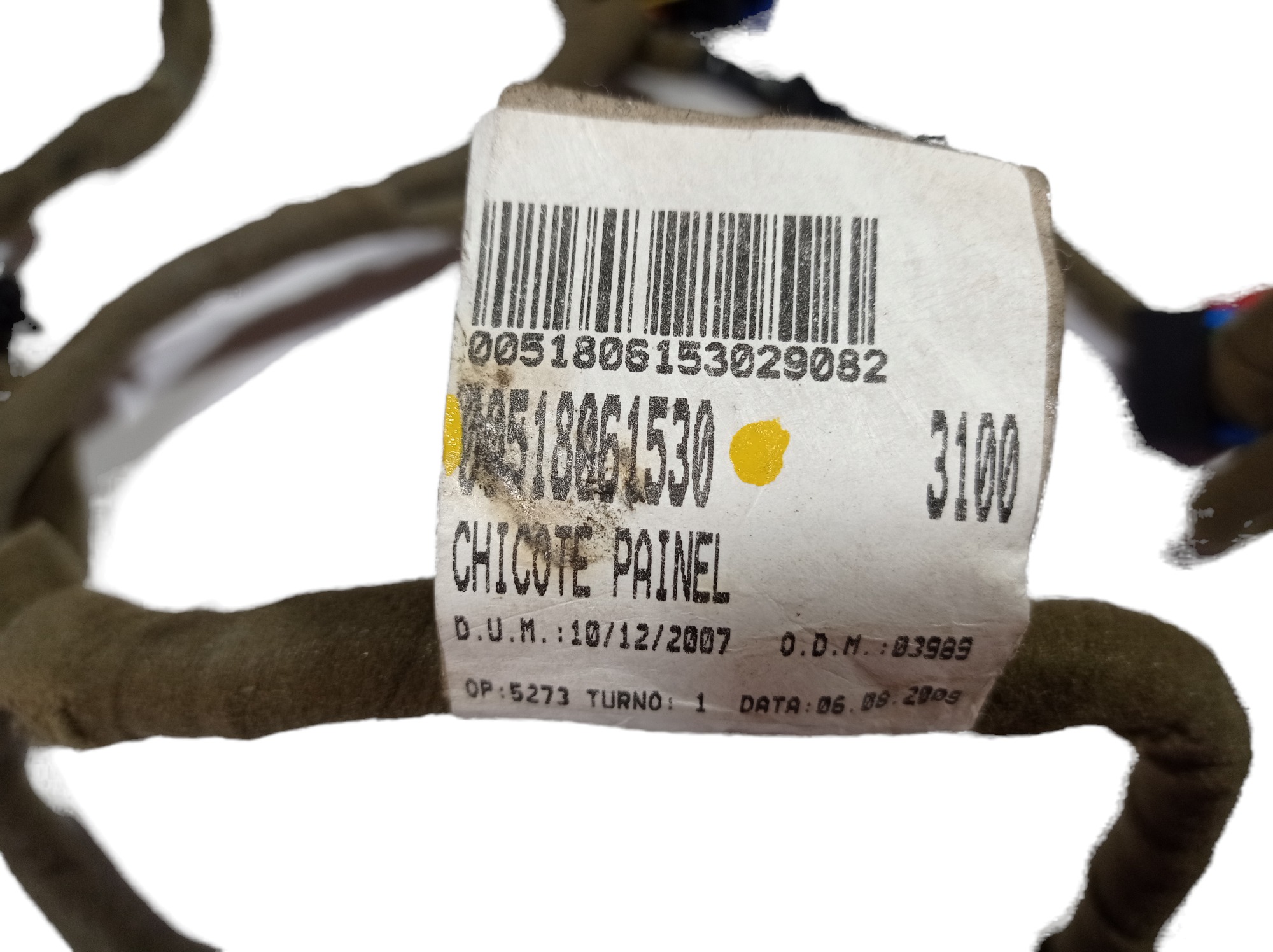 Chicote Eletrico Painel Linea 1.9 2009 00518061530 V433 9