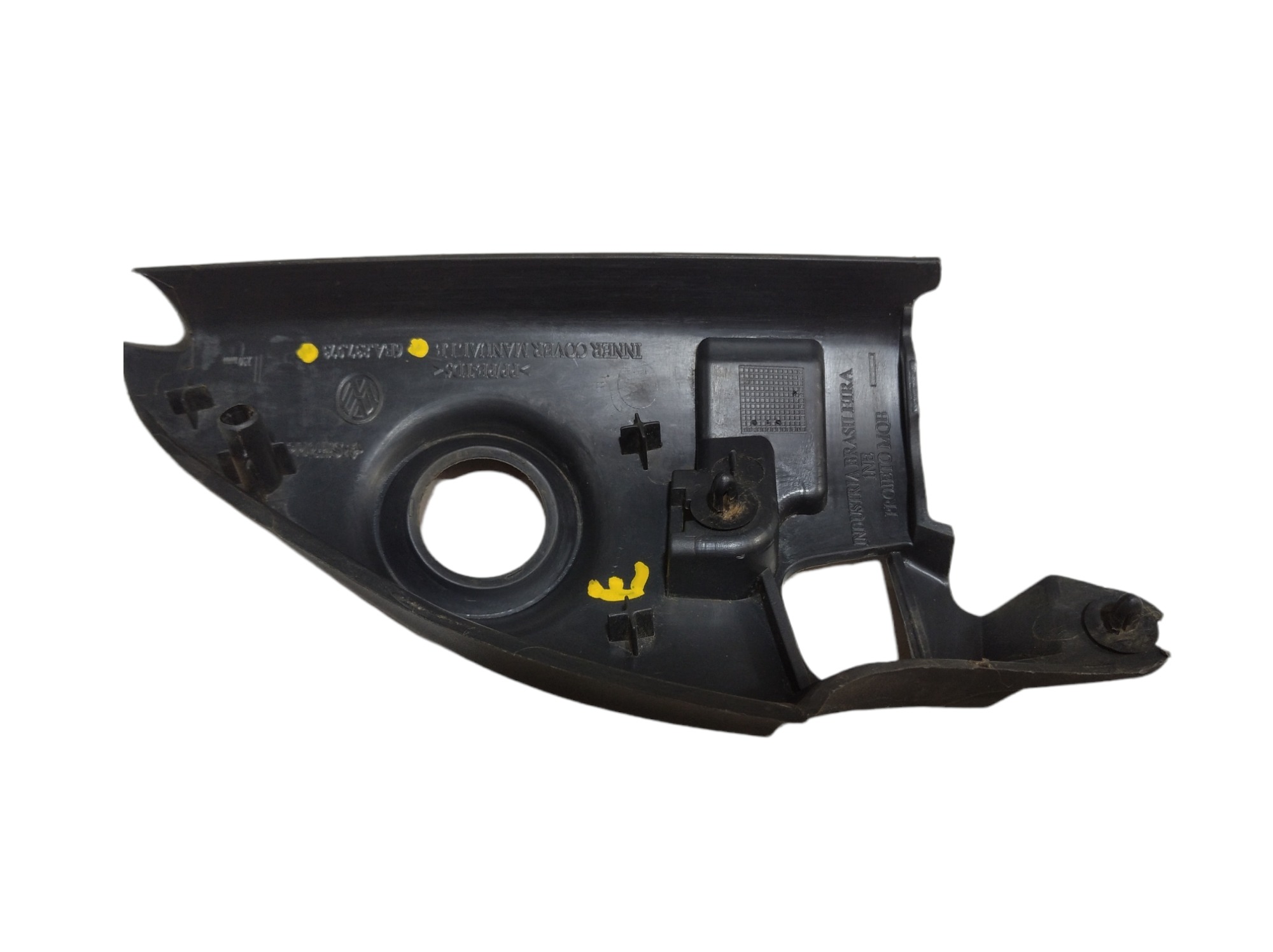 Acabamento Retrovisor Esquerdo Vw Polo 2018 V329 Preto 7