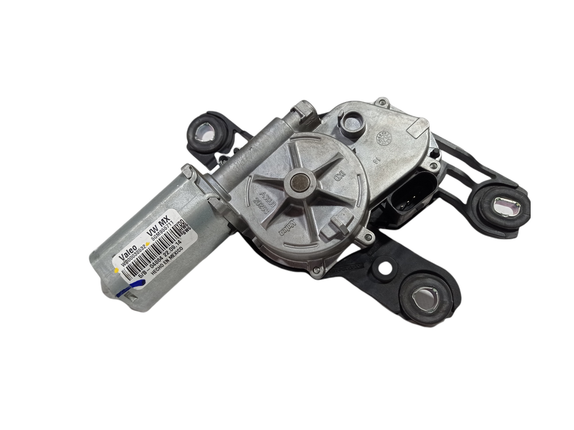 Motor Limpador Parabrisa Traseiro Vw Golf Gti 2015 V265 3