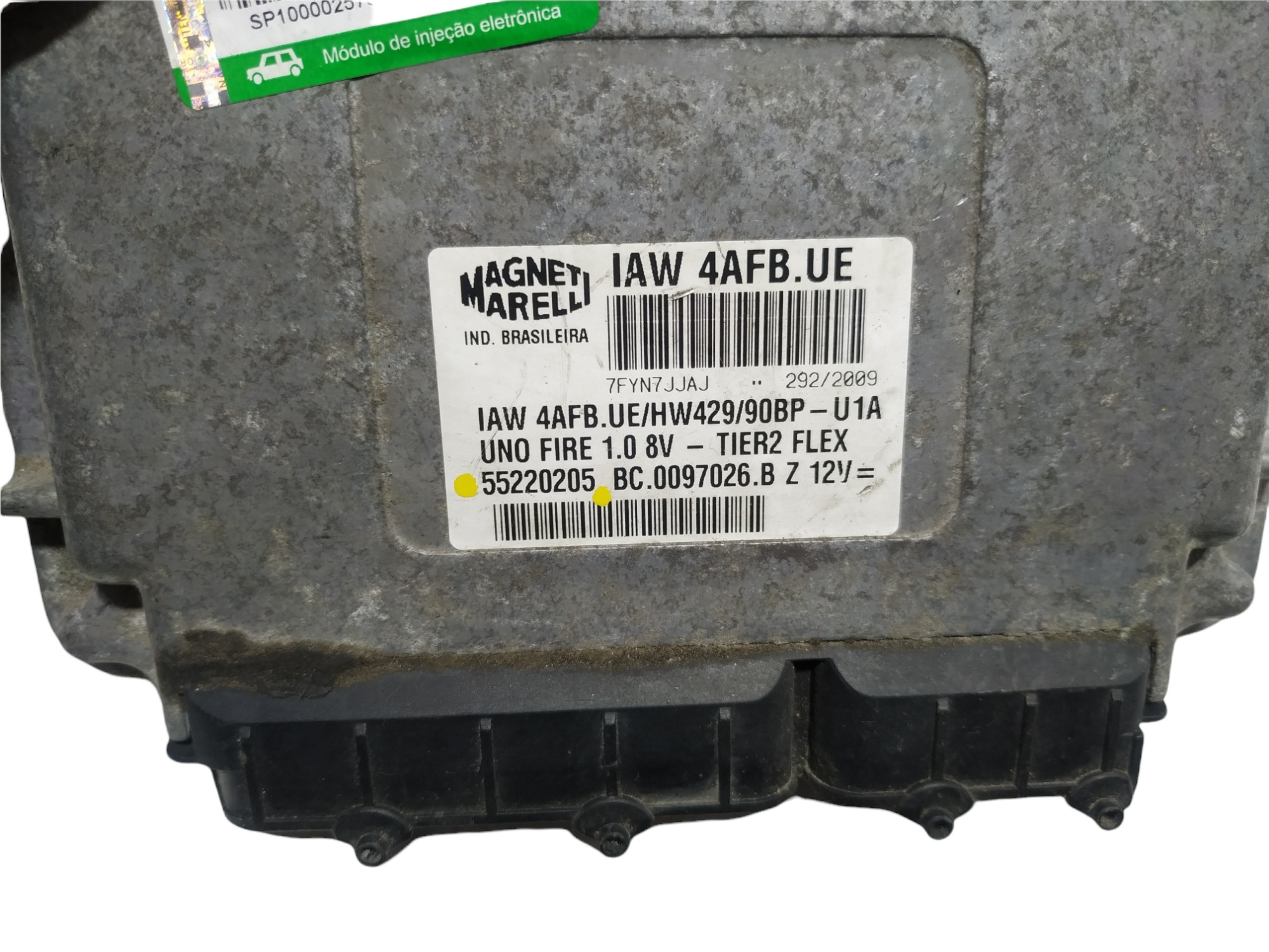 Módulo Injeção Fiat Uno Mille 2009 55220205 V196 6