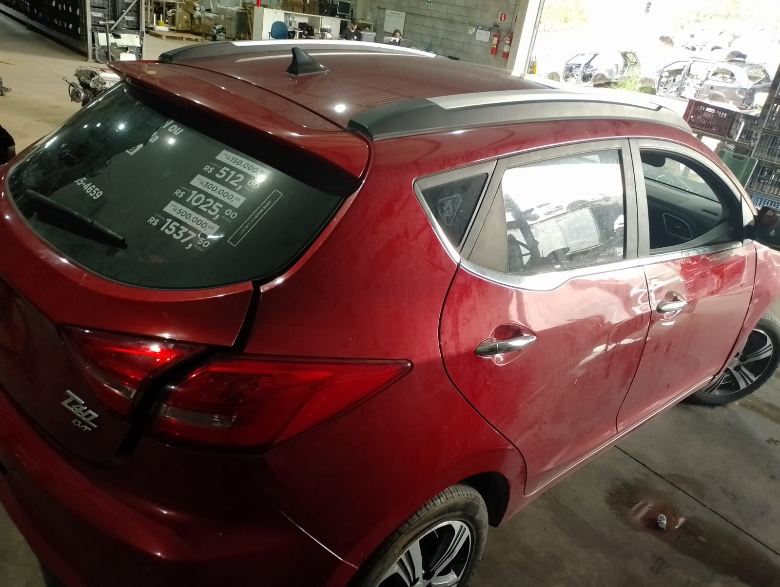 Sucata Jac t40 1.6 2020 v549 informações gerias 6