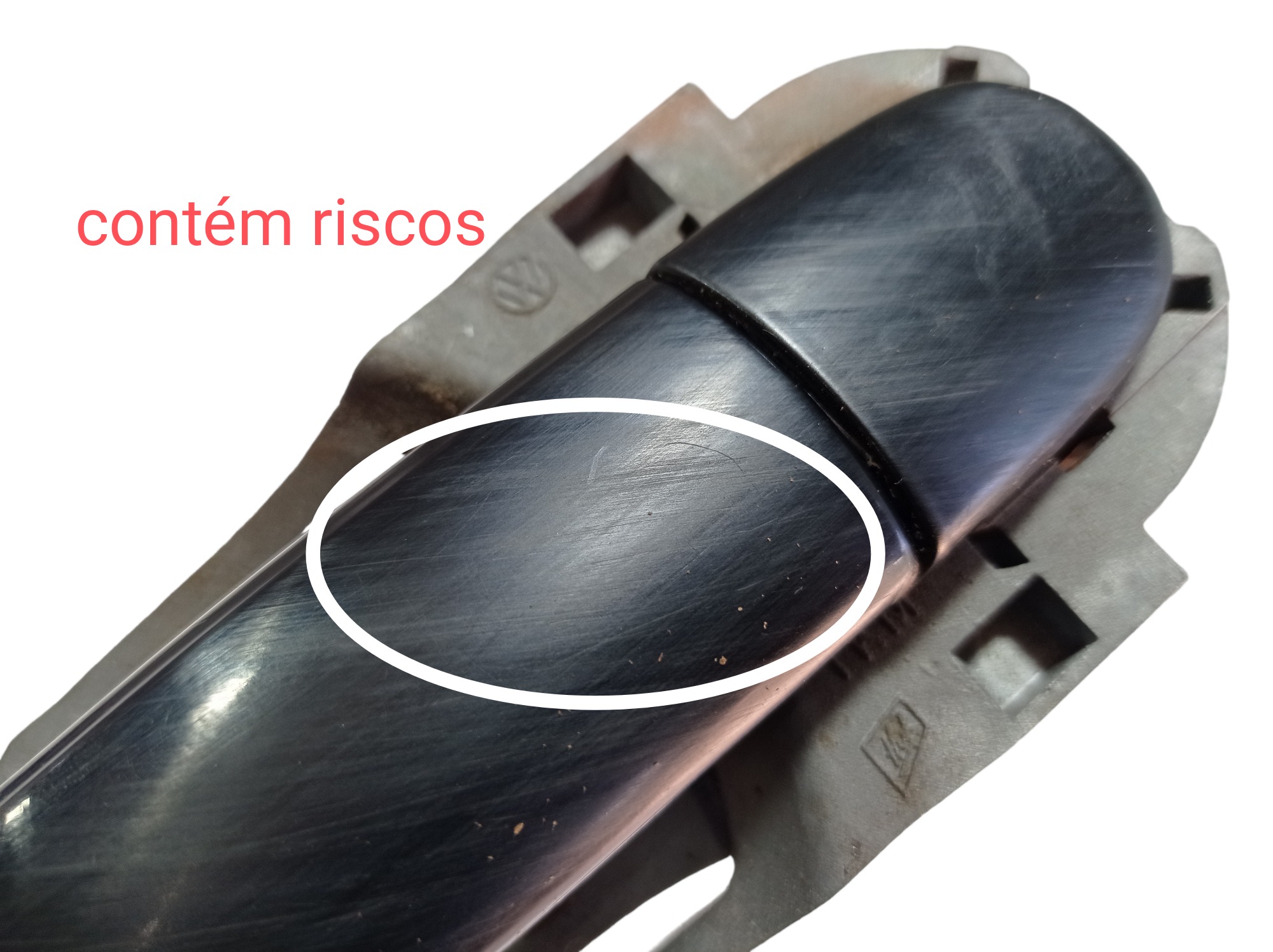 Maçaneta Externa Porta Dianteira Direita Vw Golf 08 V584 Preto Dianteira 9