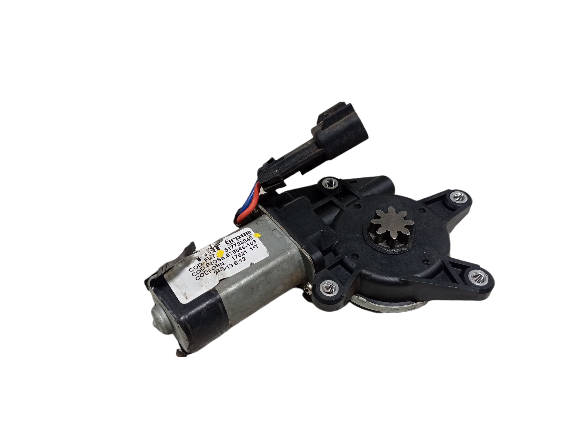 Motor Maquina Vidro Dianteira Esquerda Fiat Siena 2013 V269 4