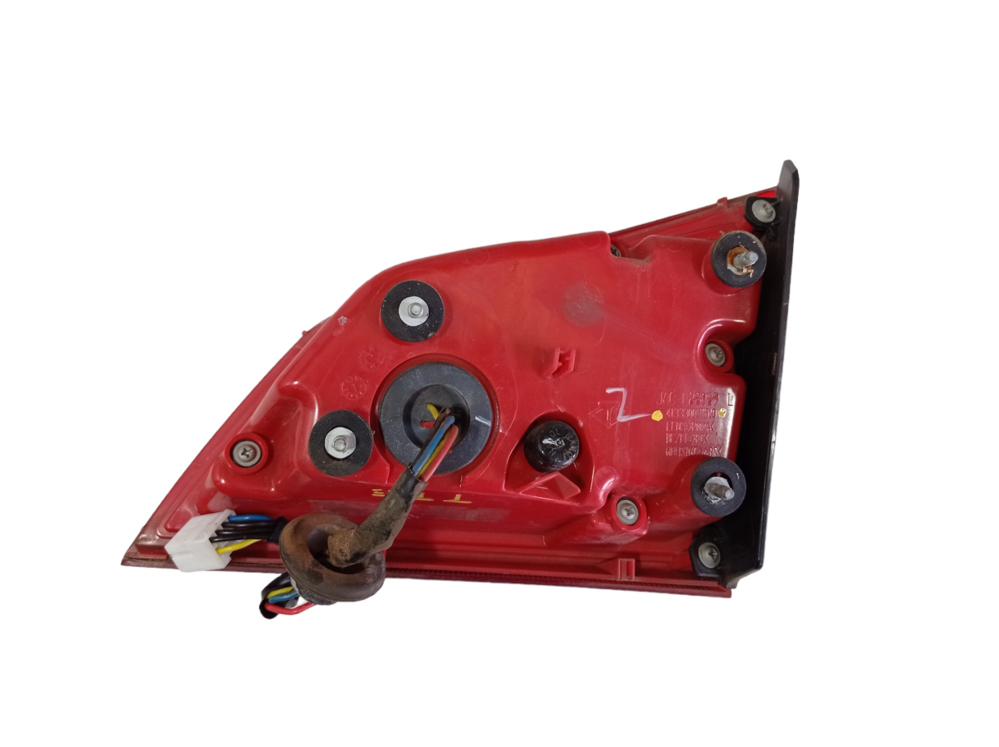 Lanterna Tampa Traseira Esquerda Jac T6 2.0 16v 2016 V475  Esquerdo/motorista Vermelho 4