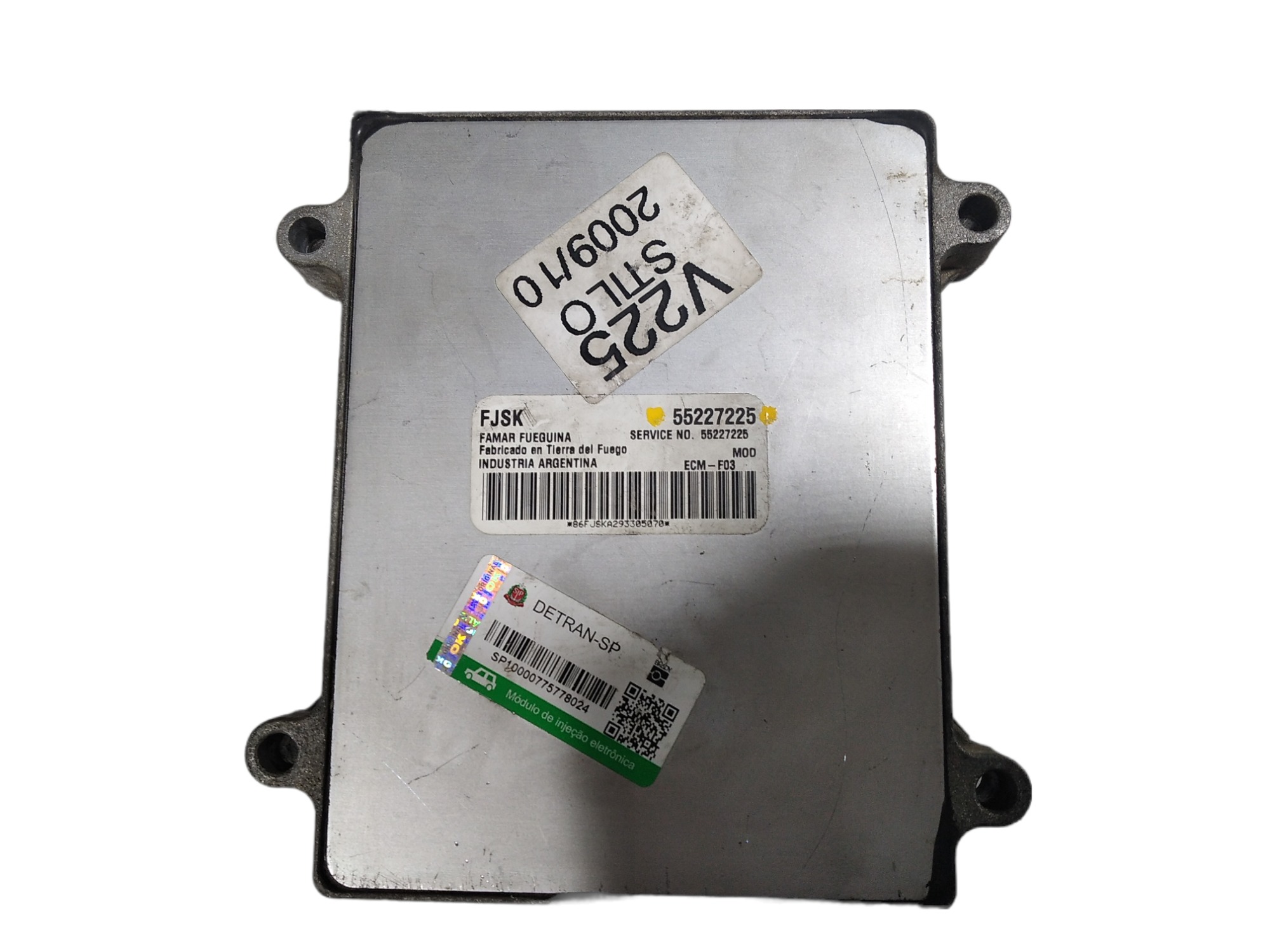 Módulo Injeção Fiat Stilo 1.8 Flex V225 55227225 V225 7