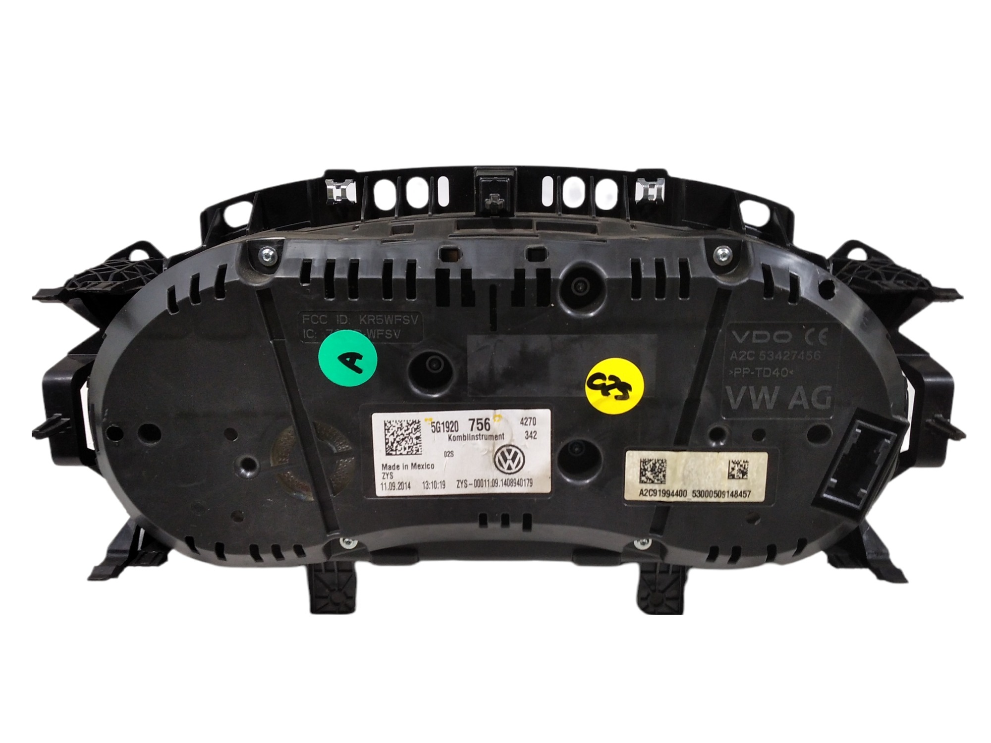 Painel Instrumentos Vw Golf Gti 2014 V265 5g1920756 5