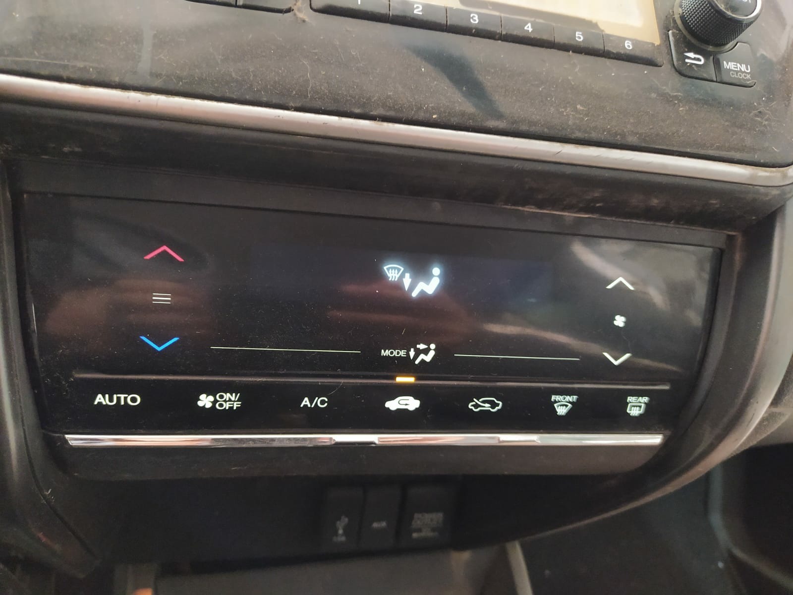 Comando Ar Condicionado Digital Honda City Ex 1.5 2018 V469 1