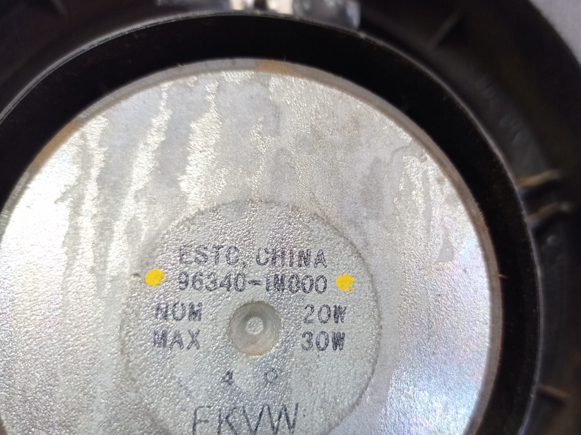 Alto Falante Dianteiro Direito Kia Cerato Sx 2011 V492 6