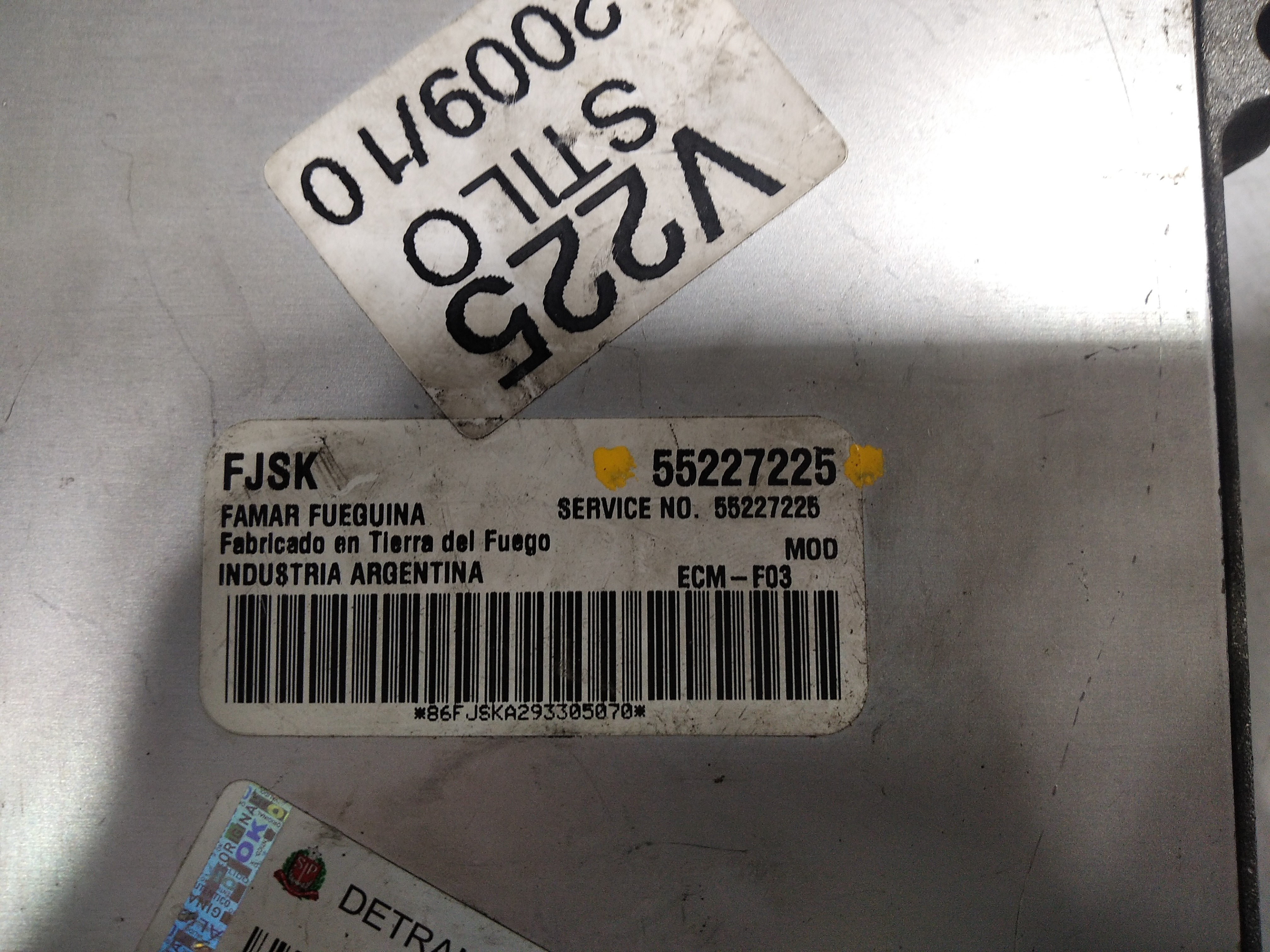 Módulo Injeção Fiat Stilo 1.8 Flex V225 55227225 V225 6