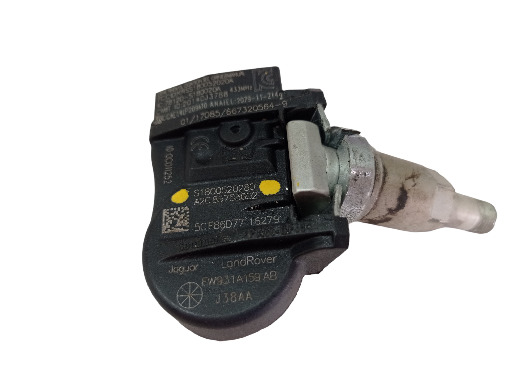 Sensor Pressão Pneu Land Rover Range Rover Sport 2014 V573 5
