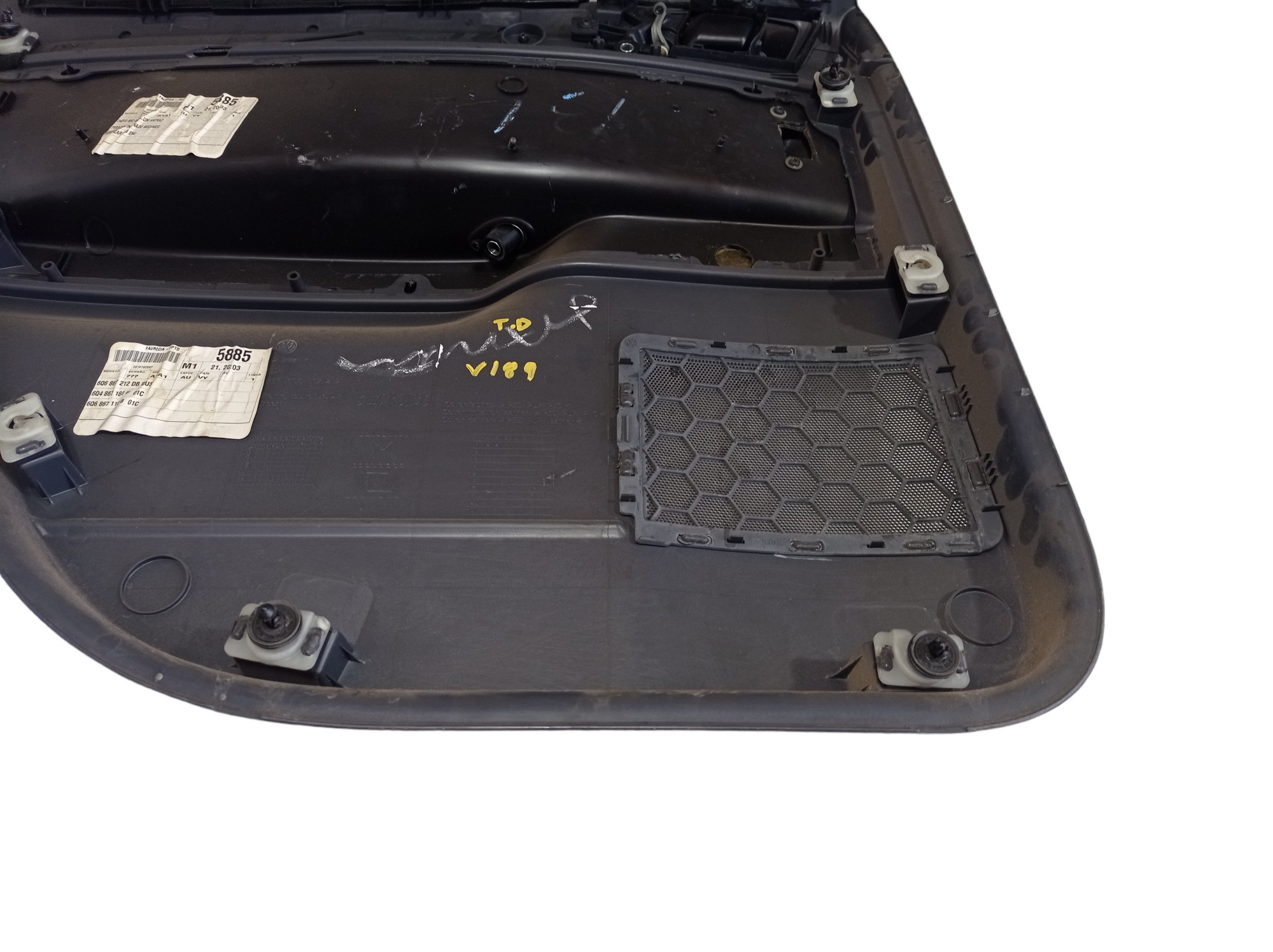 Forro Porta Traseiro Direito Vw Polo 2003 6q6867212 V189 7