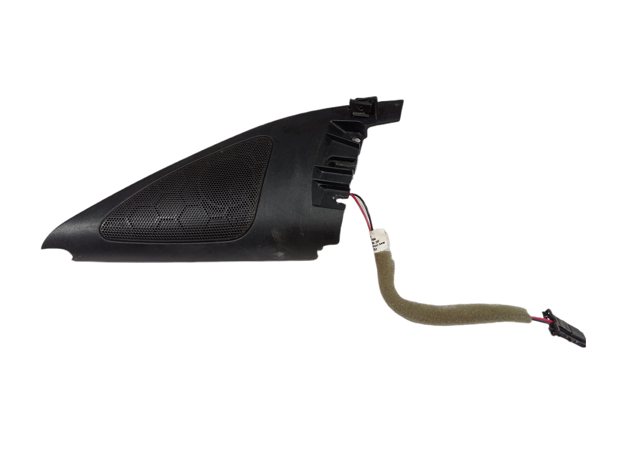 Acabamento Interno Retrovisor Esquerdo Vw Golf 2009 V435 Preto 5