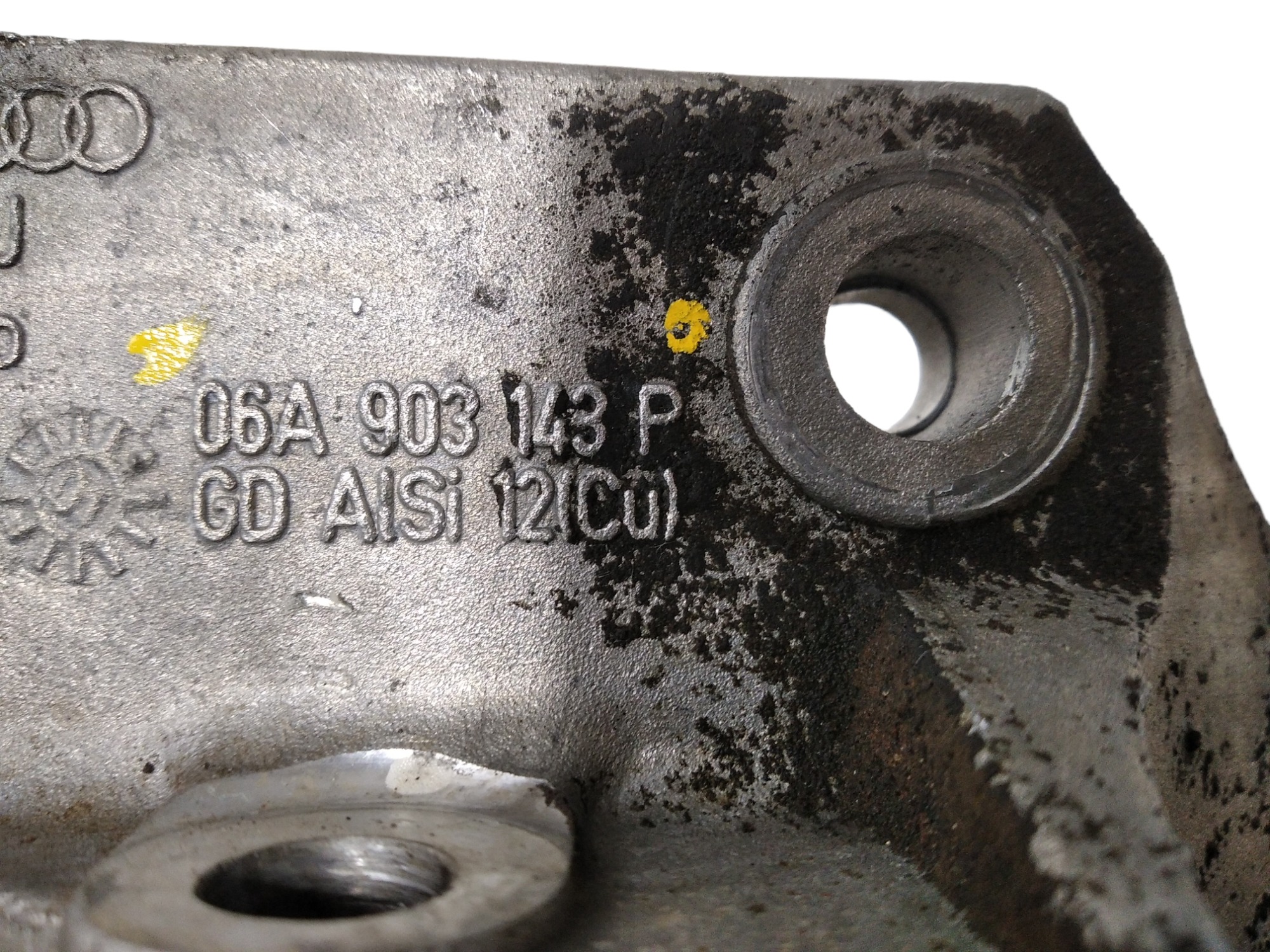 Suporte Alternador Compressor Vw Golf Gti 2001 A 06 1.8 V279 8