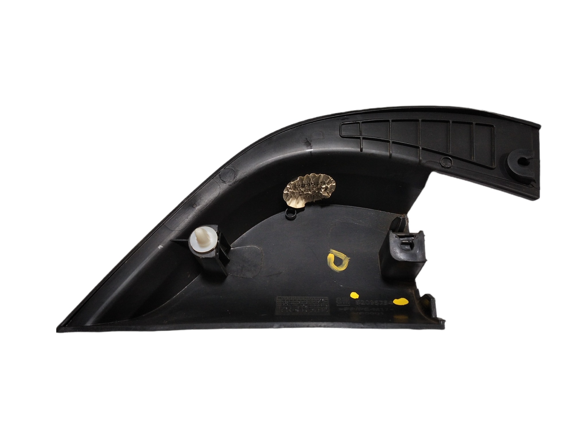 Acabamento Interno Retrovisor Direito Prisma Onix 2019 V338 Preto