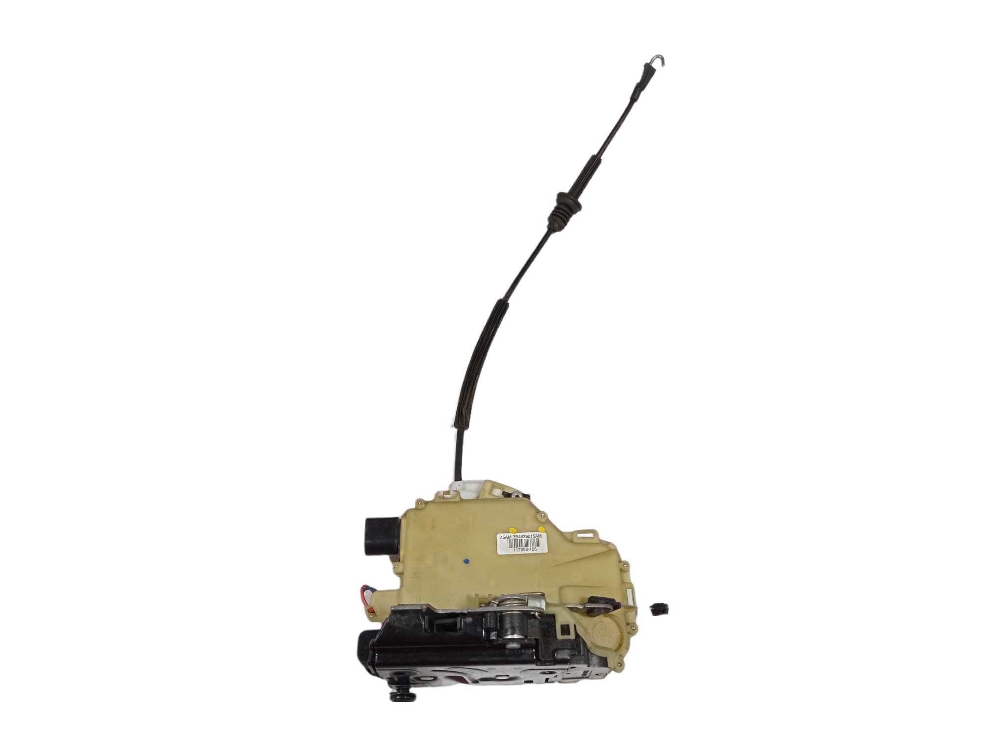 Fechadura Traseira Esquerda Vw Golf Sportline 2009 V435 4