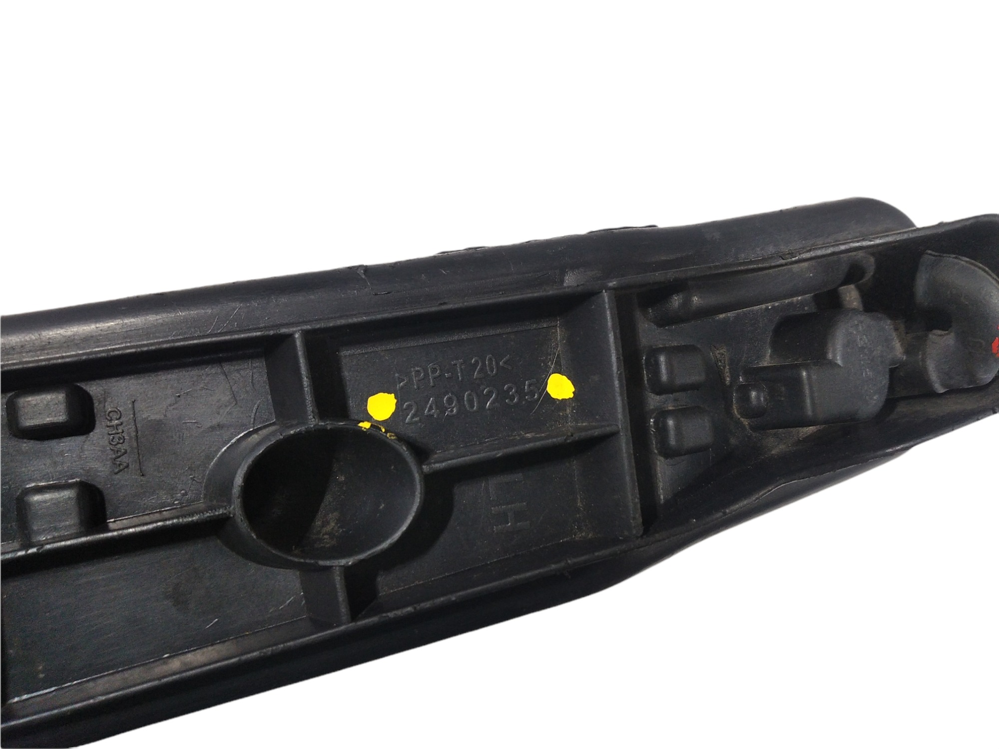 Placa Lanterna Esquerda Ford Fiesta Hatch 2010 V270 Preta 5