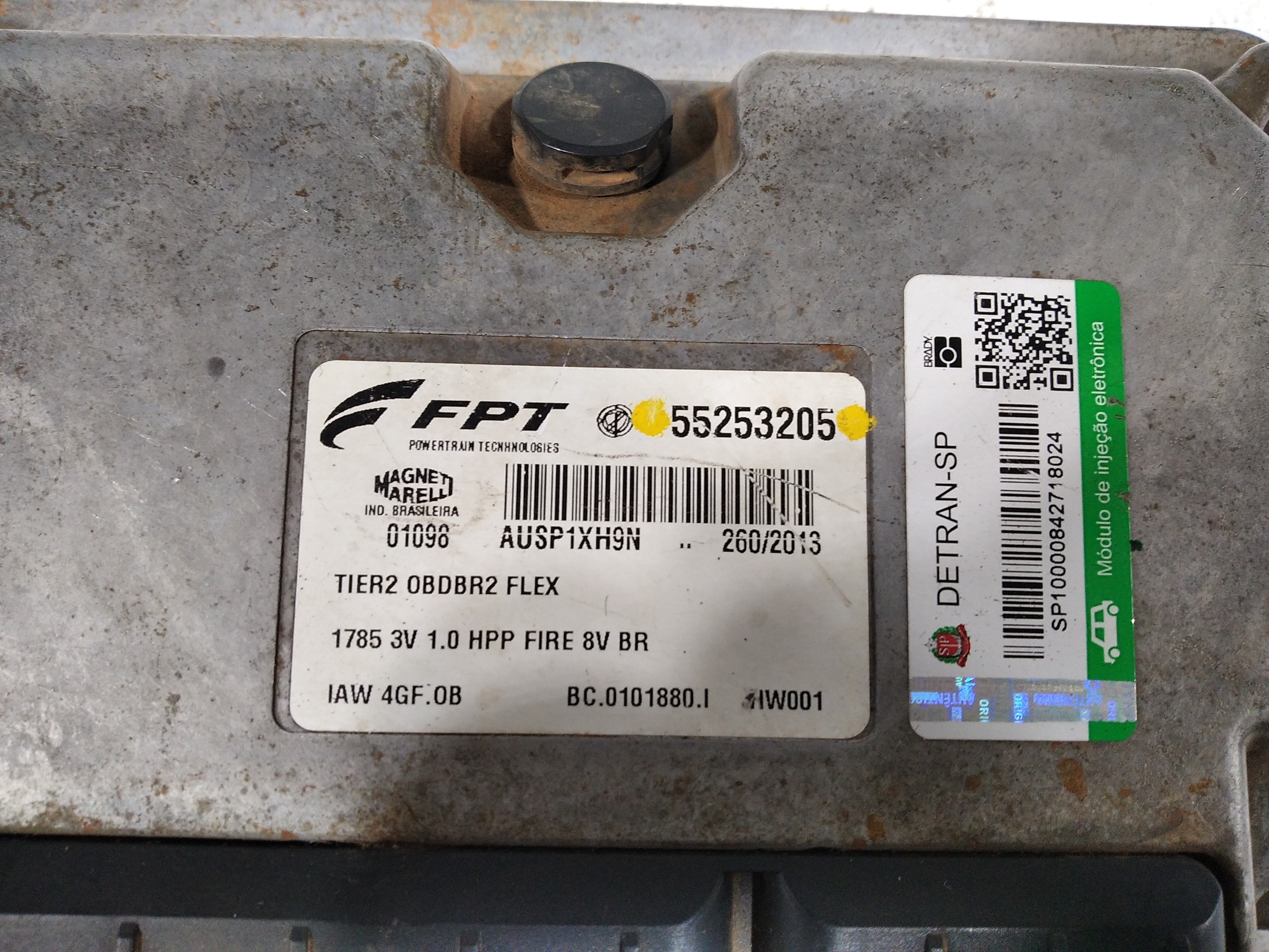 Módulo Injeção Fiat Siena 1.0 2013 55253205 V269 6