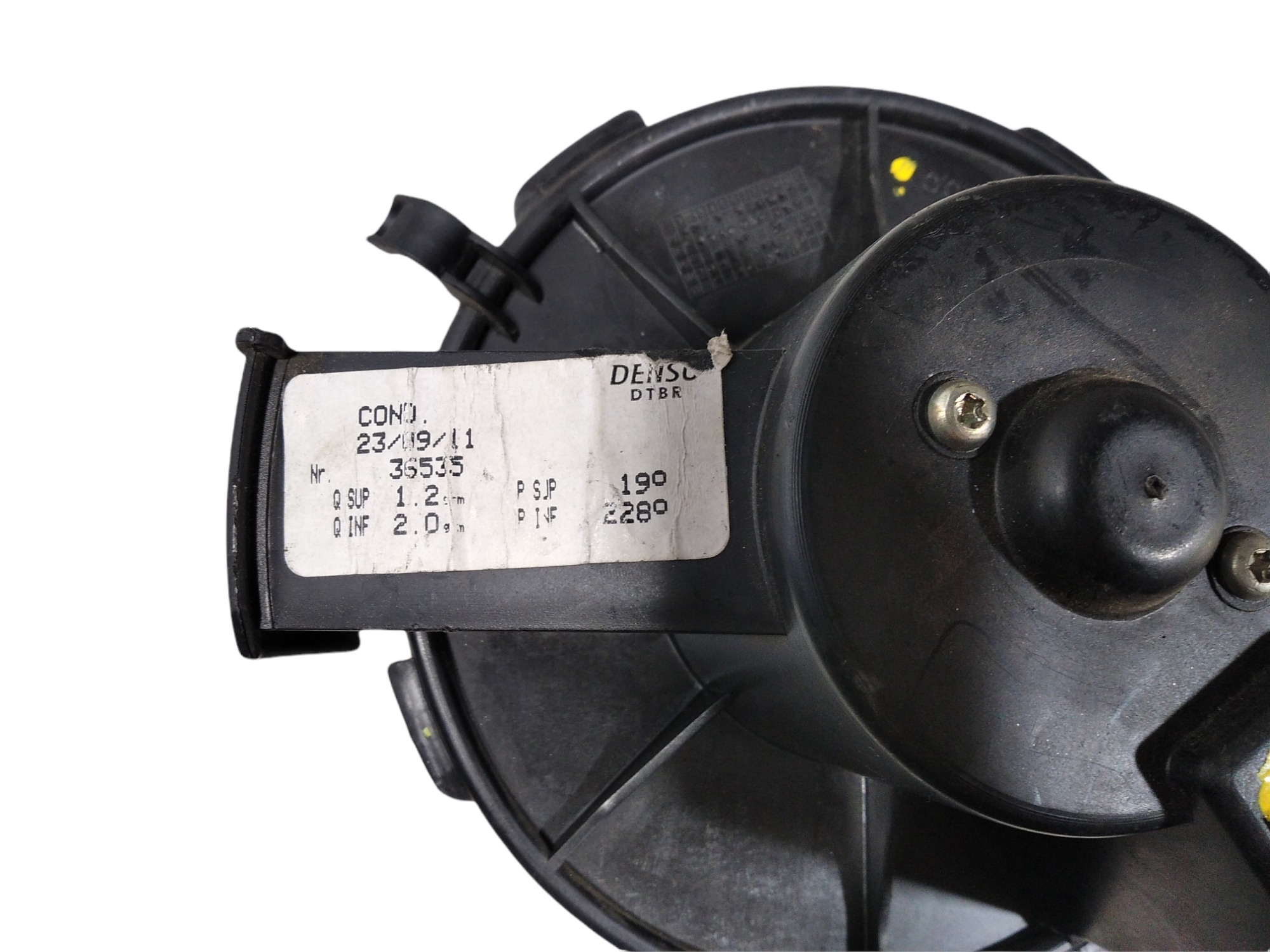 Motor Ventilador Ar Forçado Peugeot 207 2012 5a1122500 V245 5