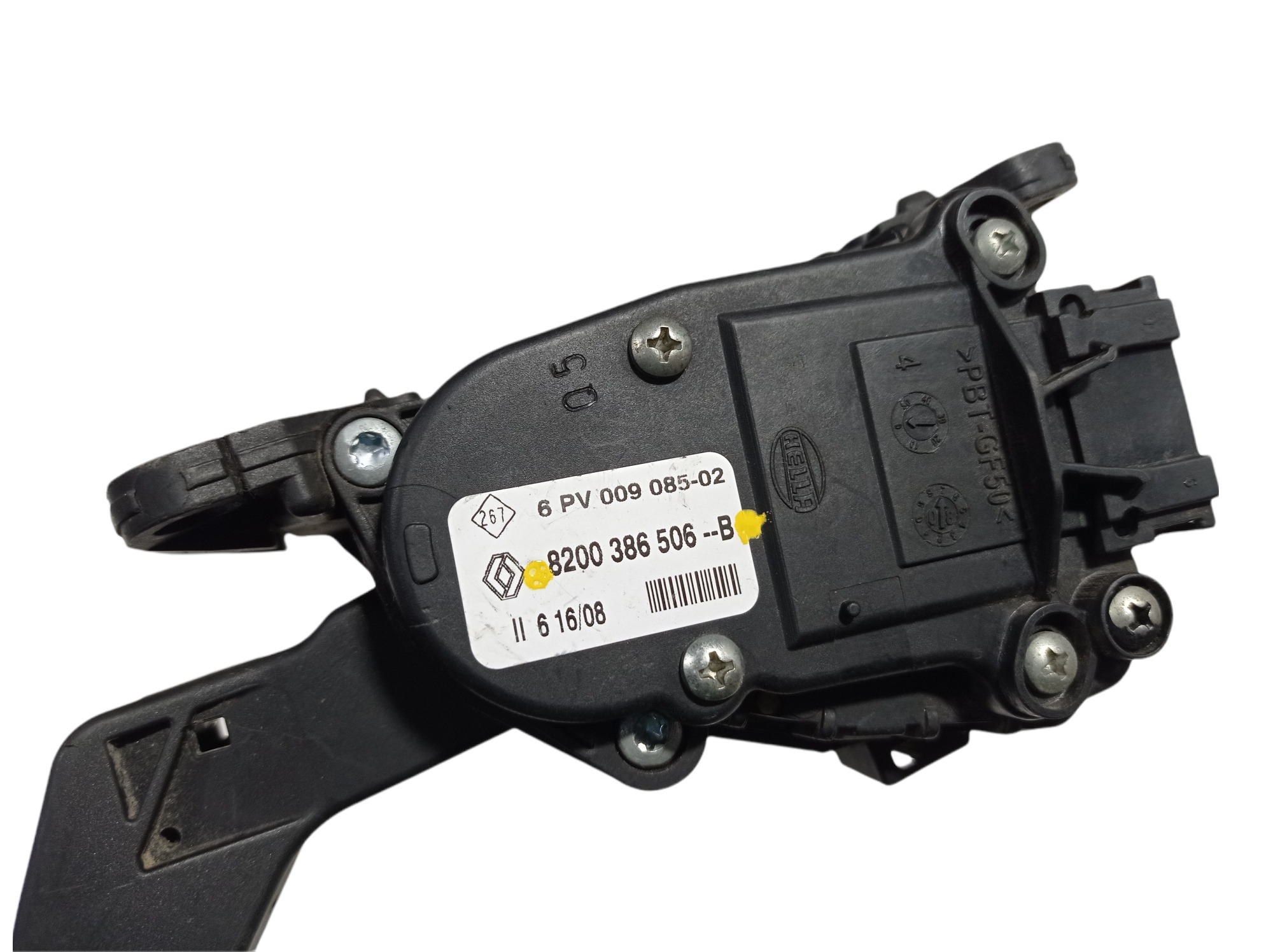 Pedal Acelerador Renault Sandero Logan 8200386506b V226 7