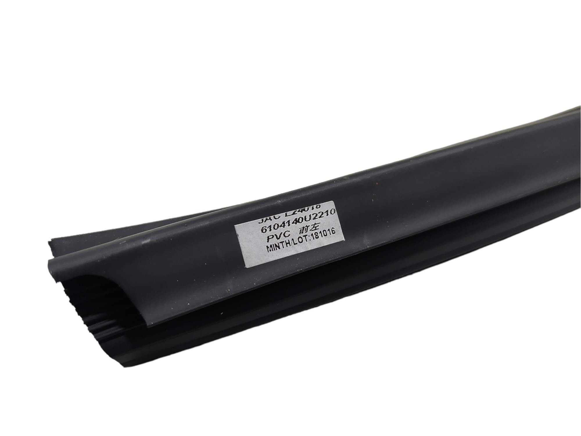 Borracha Int Porta Dianteira Esquerda Jac T50 2017 2021 V489 Preto