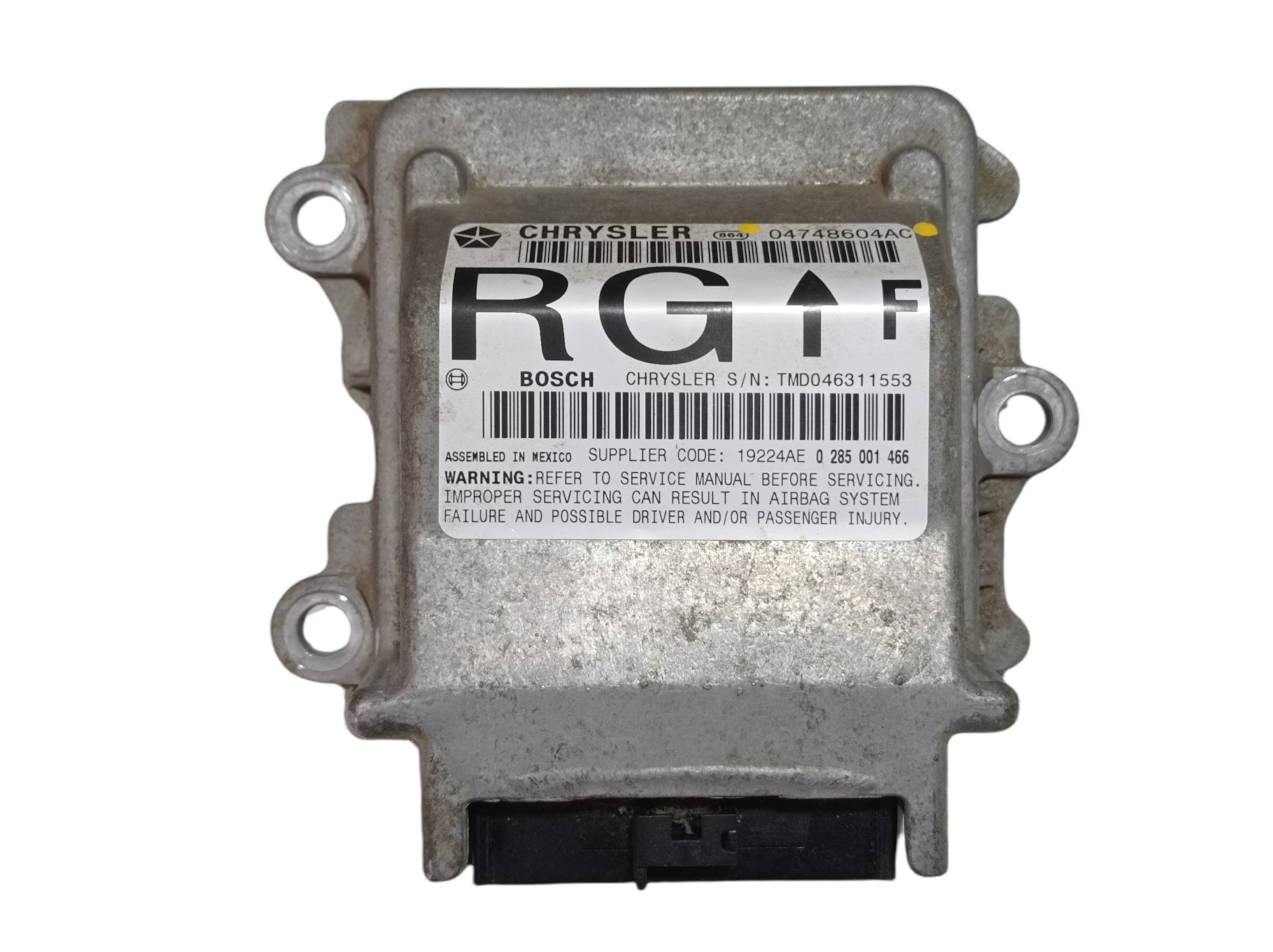 Módulo Chrysler Grand Caravan 2003 3.3 V6 04748604ac V458 1