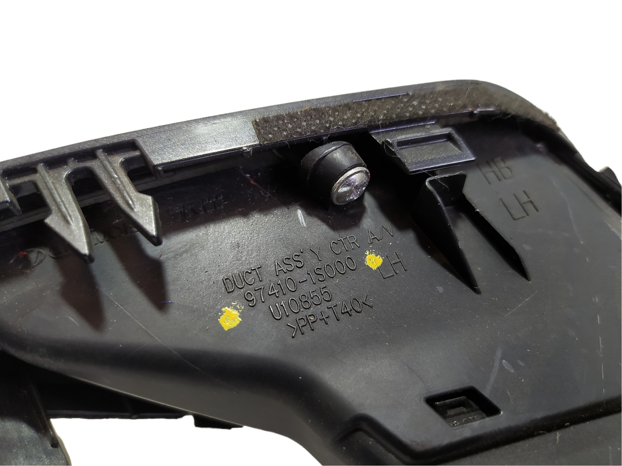 Difusor Ar Esquerdo Hyundai Hb20 2015 A 2017 974101s000 Vl 9