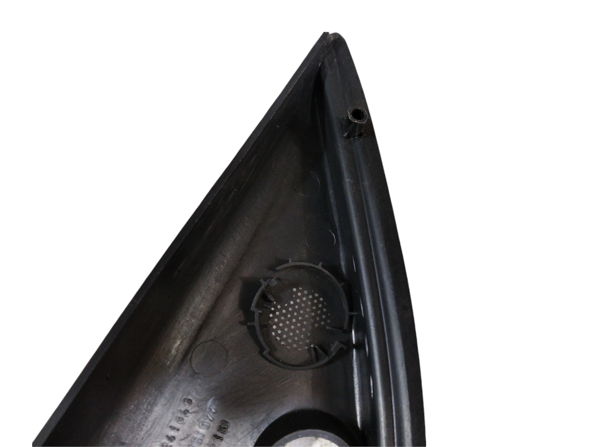 Acabamento Interno Retrovisor Direito Peugeot 207 2011 V245 Preto 4