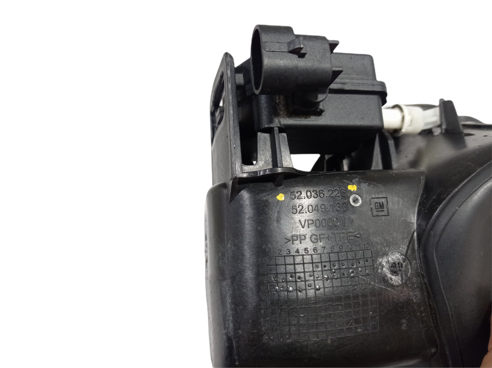 Portinhola Tanque Combustível Gm Onix Com Trava 52036226 Branco 8
