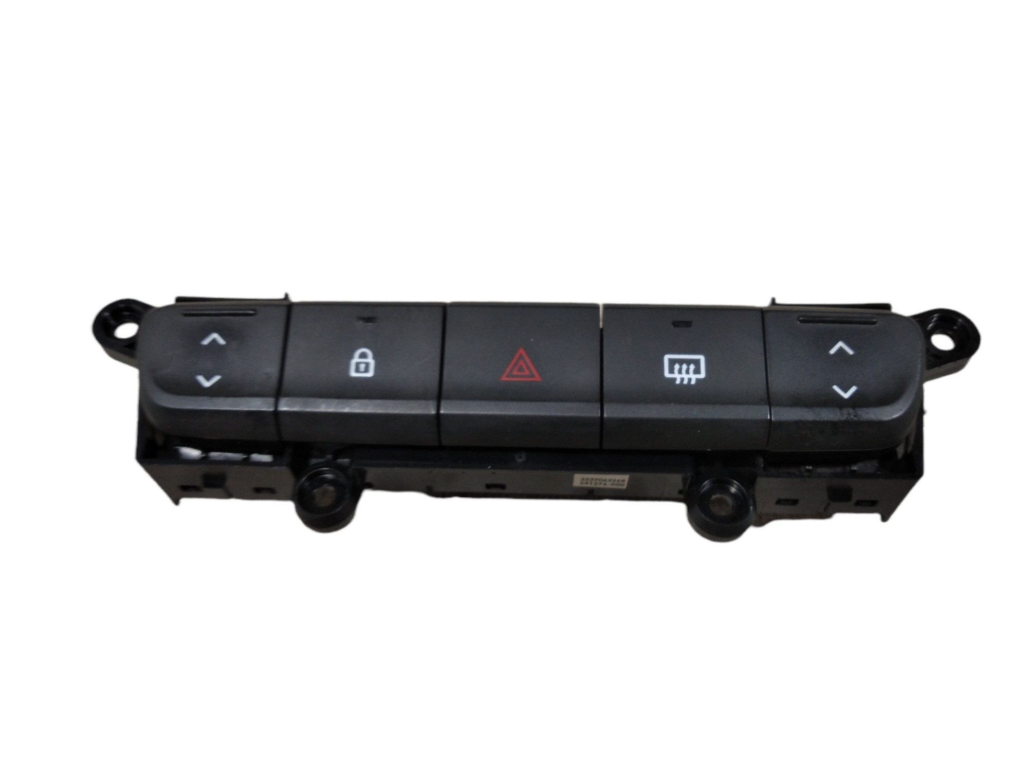 Comando Botão Pisca Trava Desembaçador Renault Kwid V295 5