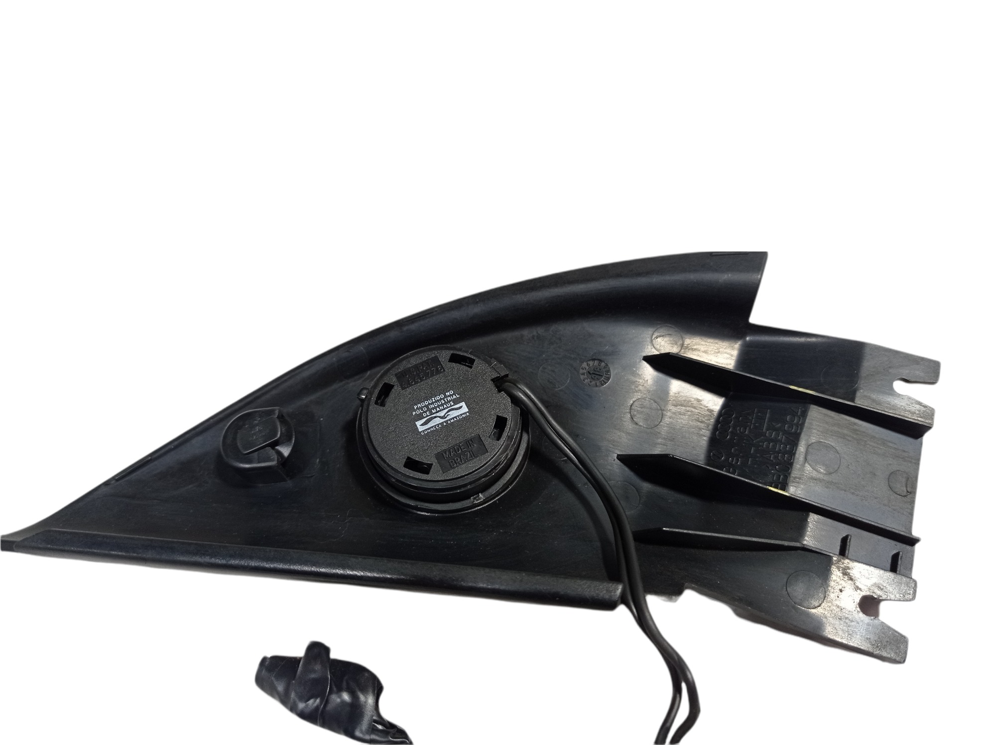 Acabamento Direito Retrovisor Vw Passat Alemão 1999 V266 Preto 5