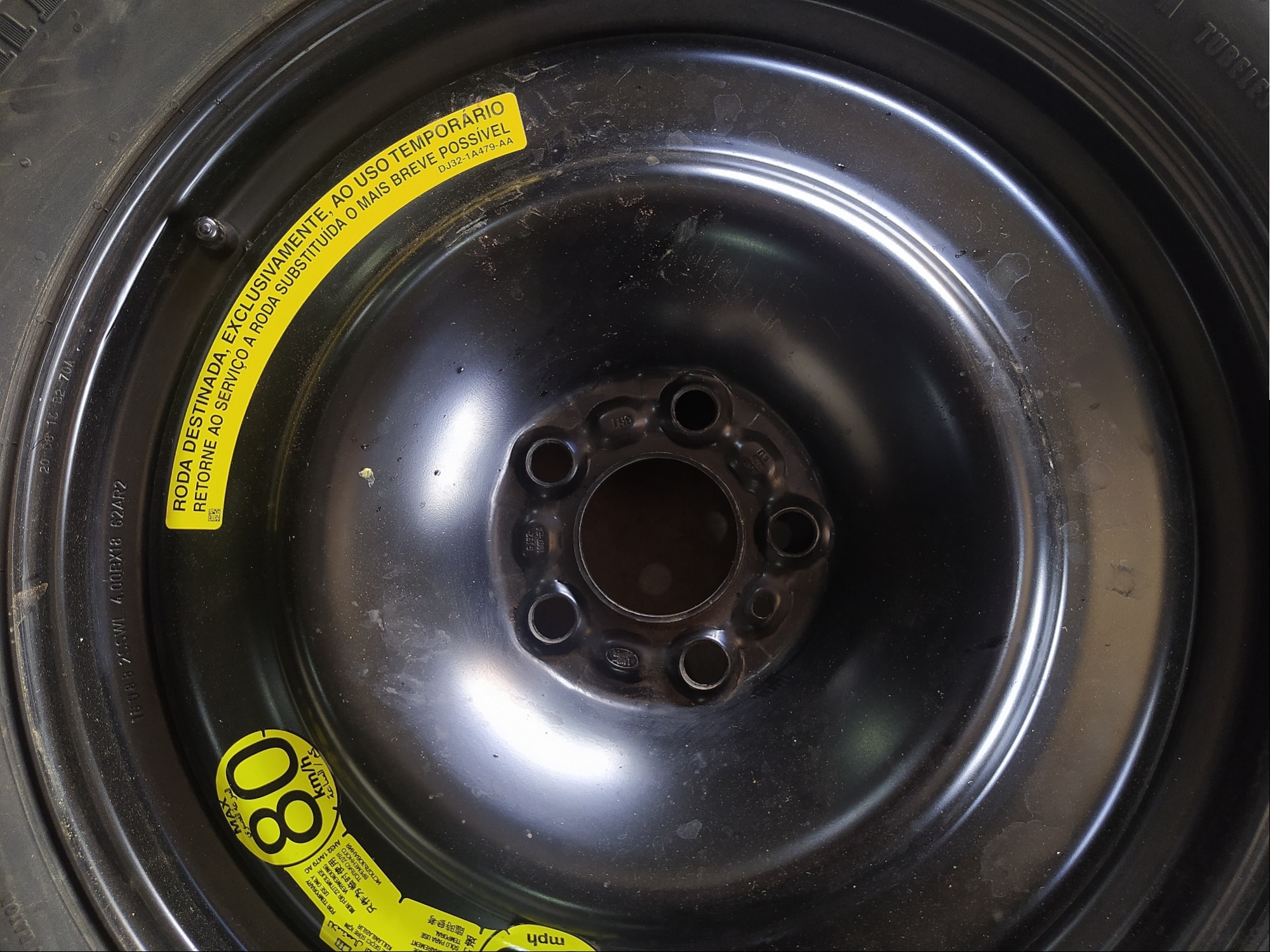 Roda Estepe Aro 18 Range Rover Evoque 2017 V548 5