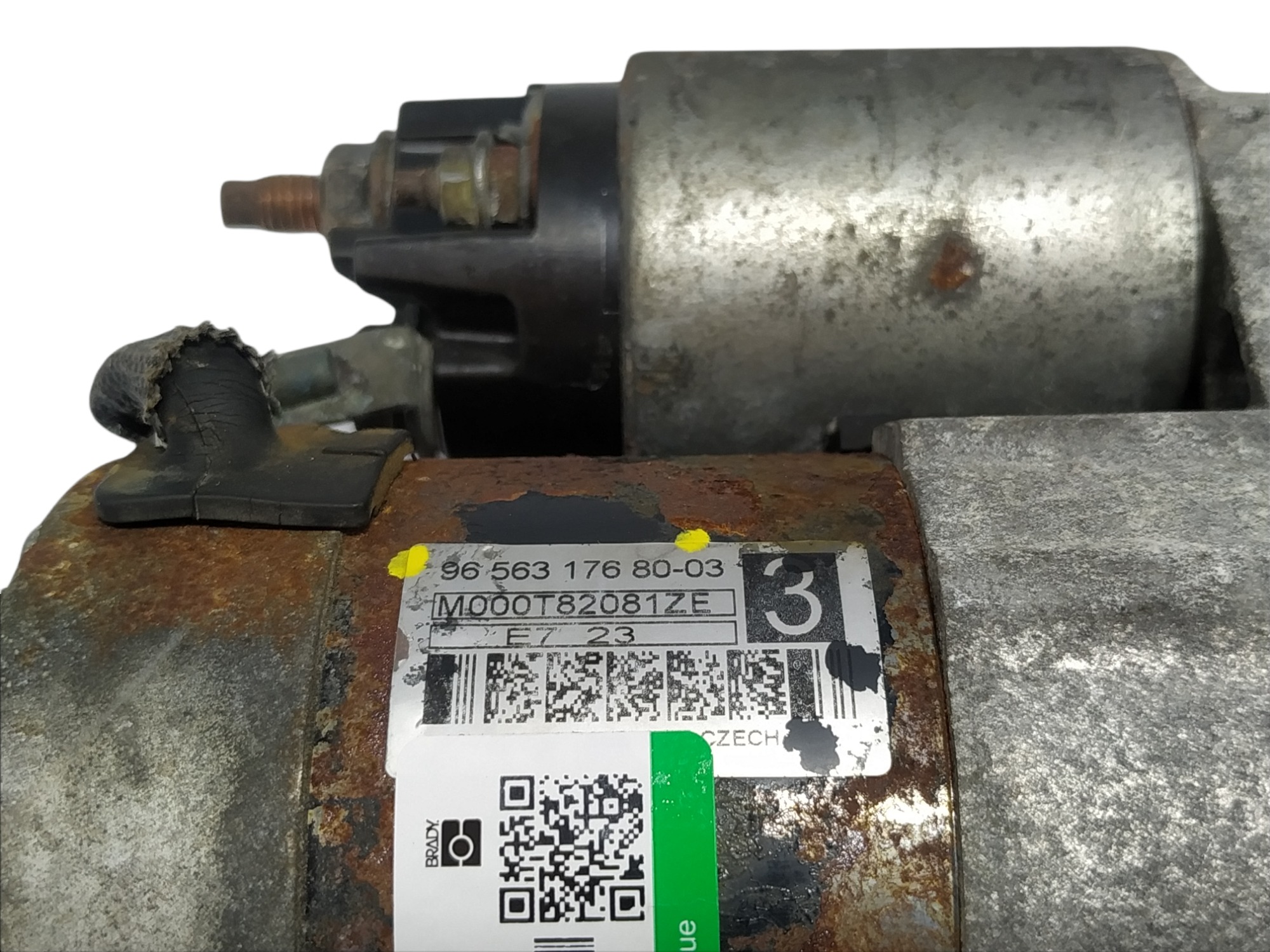 Motor De Arranque Peugeot 307 2.0 16v 2008 V369 6