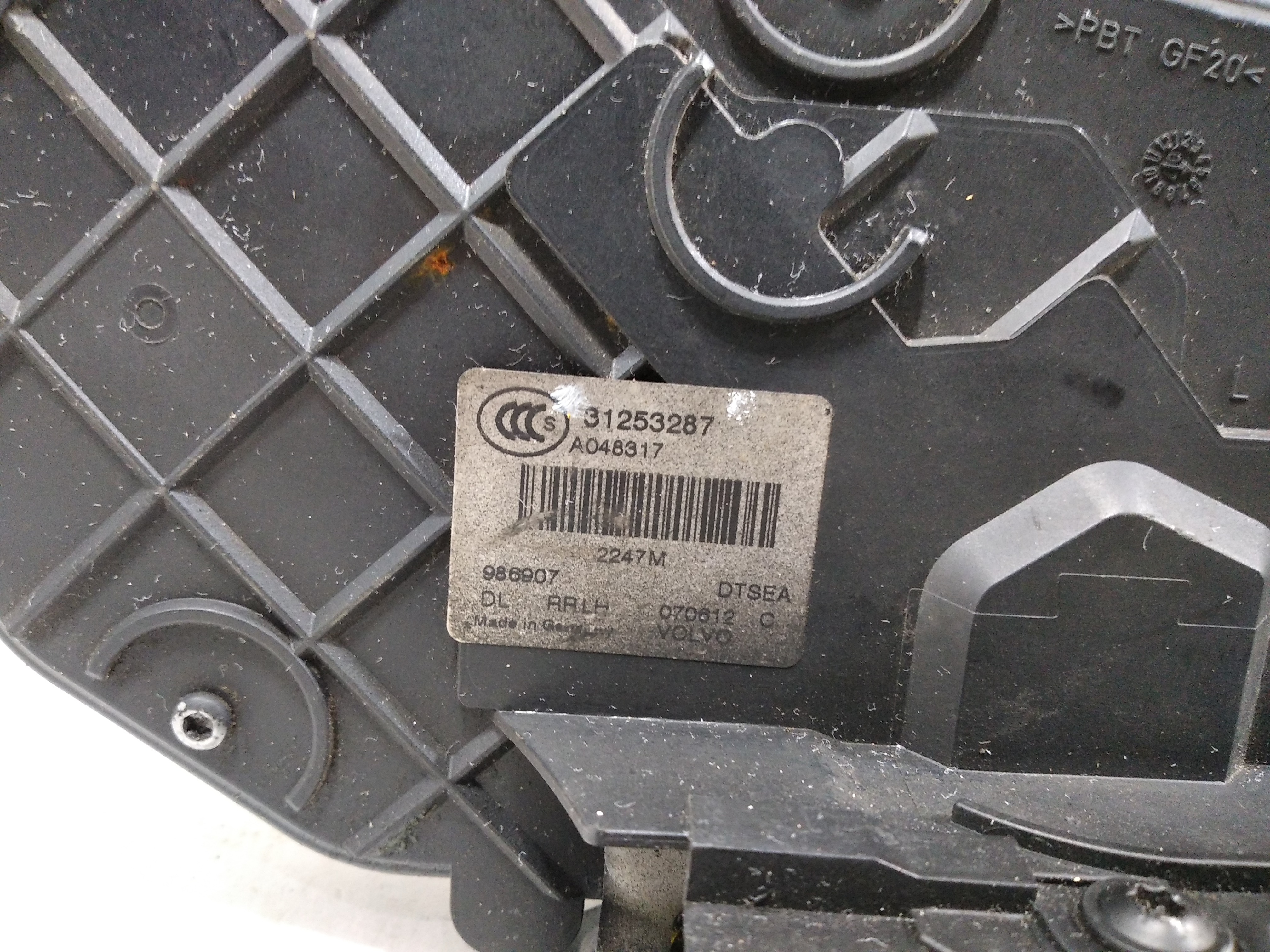 Fechadura Porta Traseira Esquerda Volvo Xc70 2007 V64 7