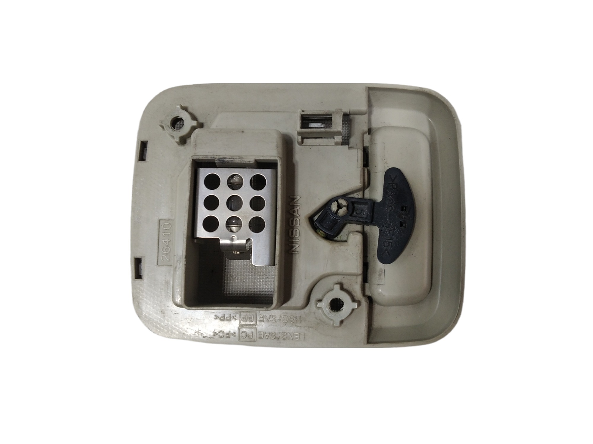 Luz Cortesia Nissan Sentra 2007 V175 26410  Cinza 6