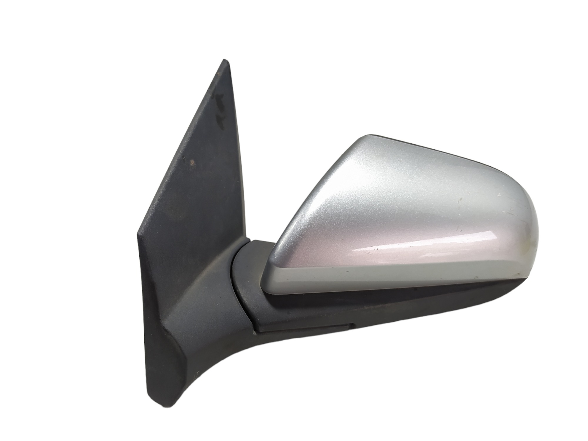Carcaça Retrovisor Esquerdo Gm Prisma 2018 E11026674 V486 Prata E Preto 3