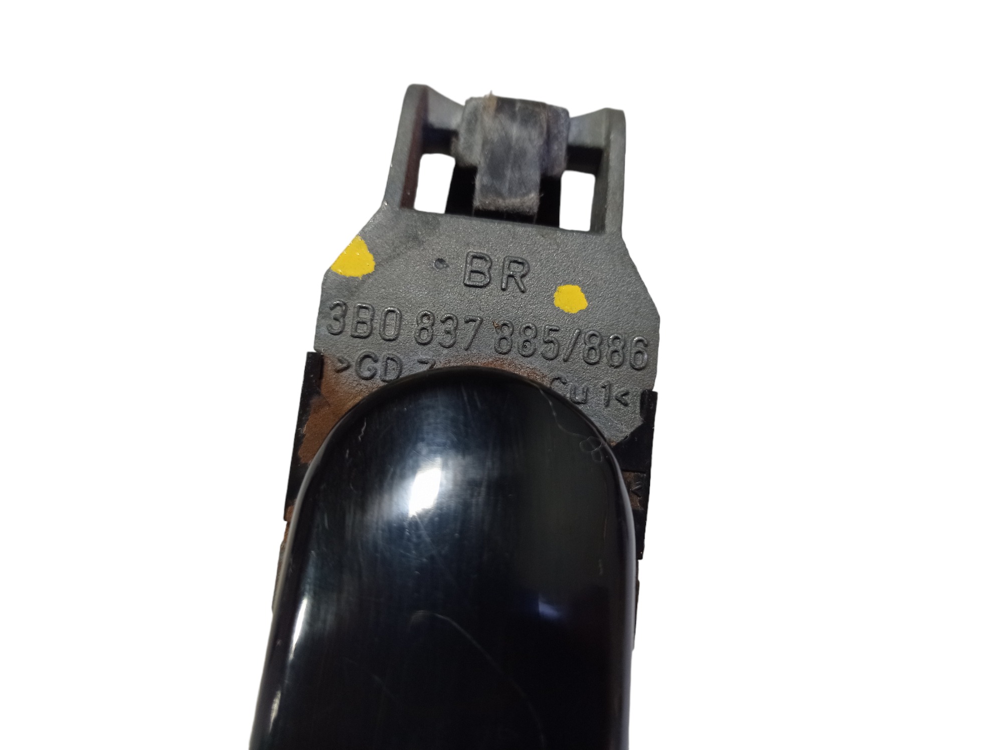 Maçaneta Externa Porta Traseira Esquerda Golf 08 V584 Preta Traseira 8
