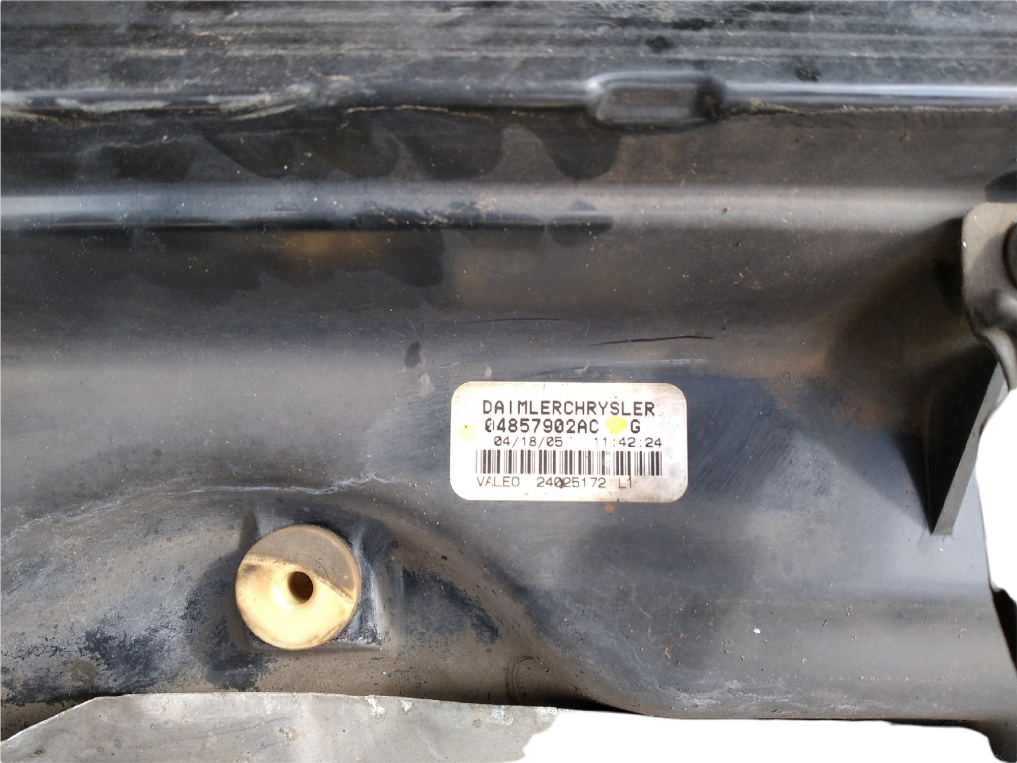 Suporte Grade Churrasqueira Chrysler Grand Caravan 2005 V368 8