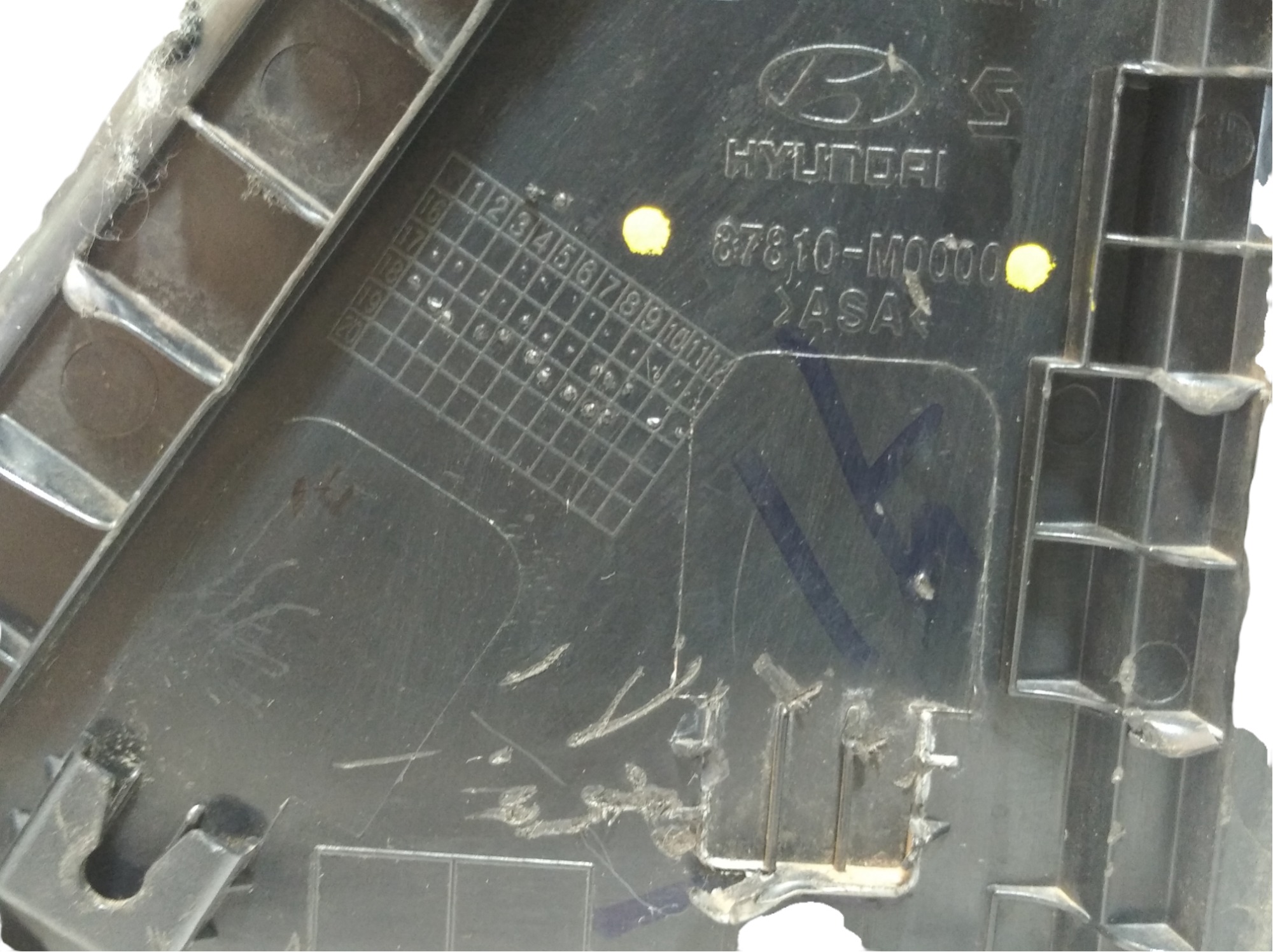 Moldura Externa Porta Traseiro Esquerdo Hyundai Creta V436 7