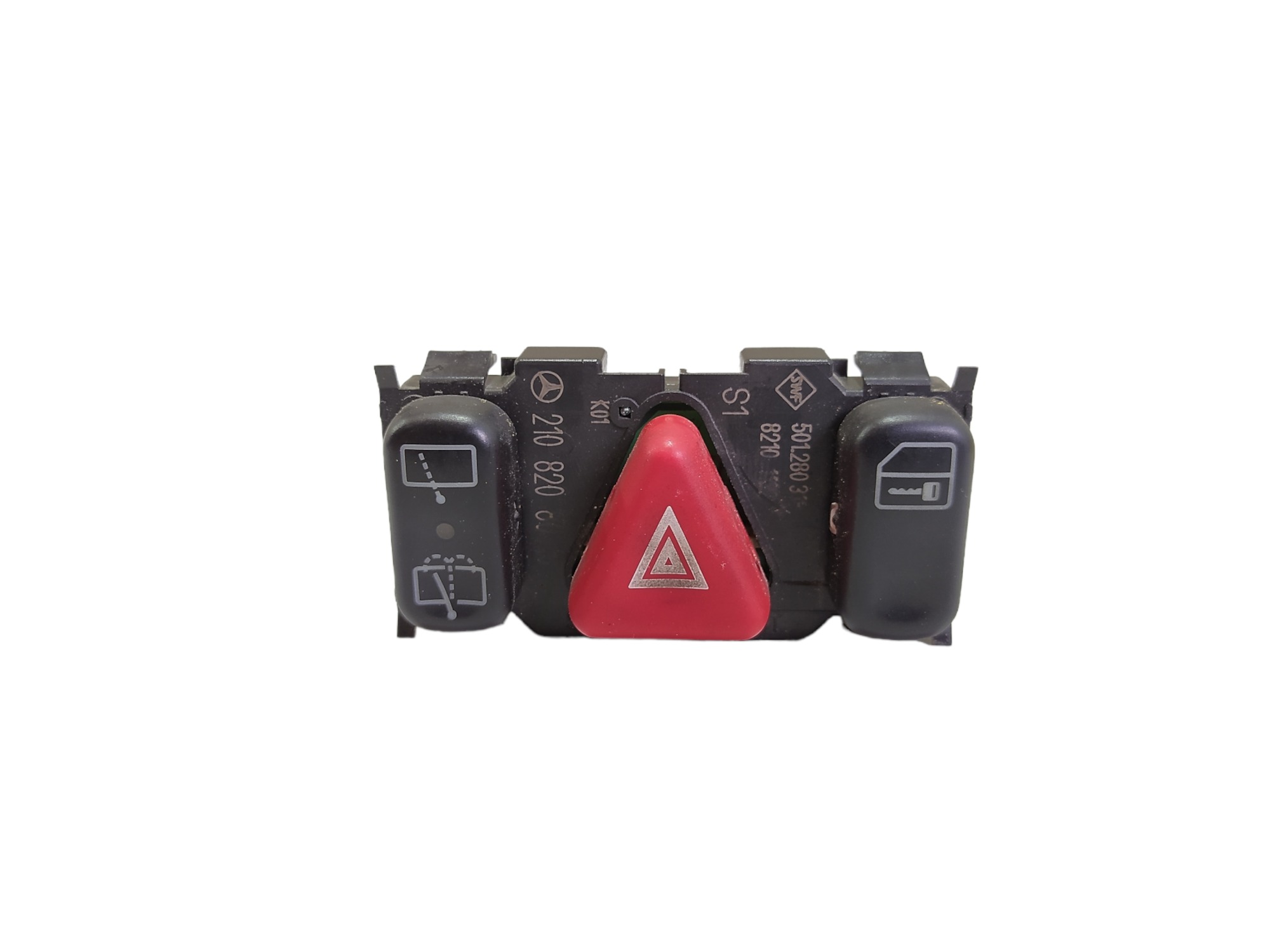 Botão Pisca Alerta Mercedes C230 2.3 1998 2108208010 V483 6