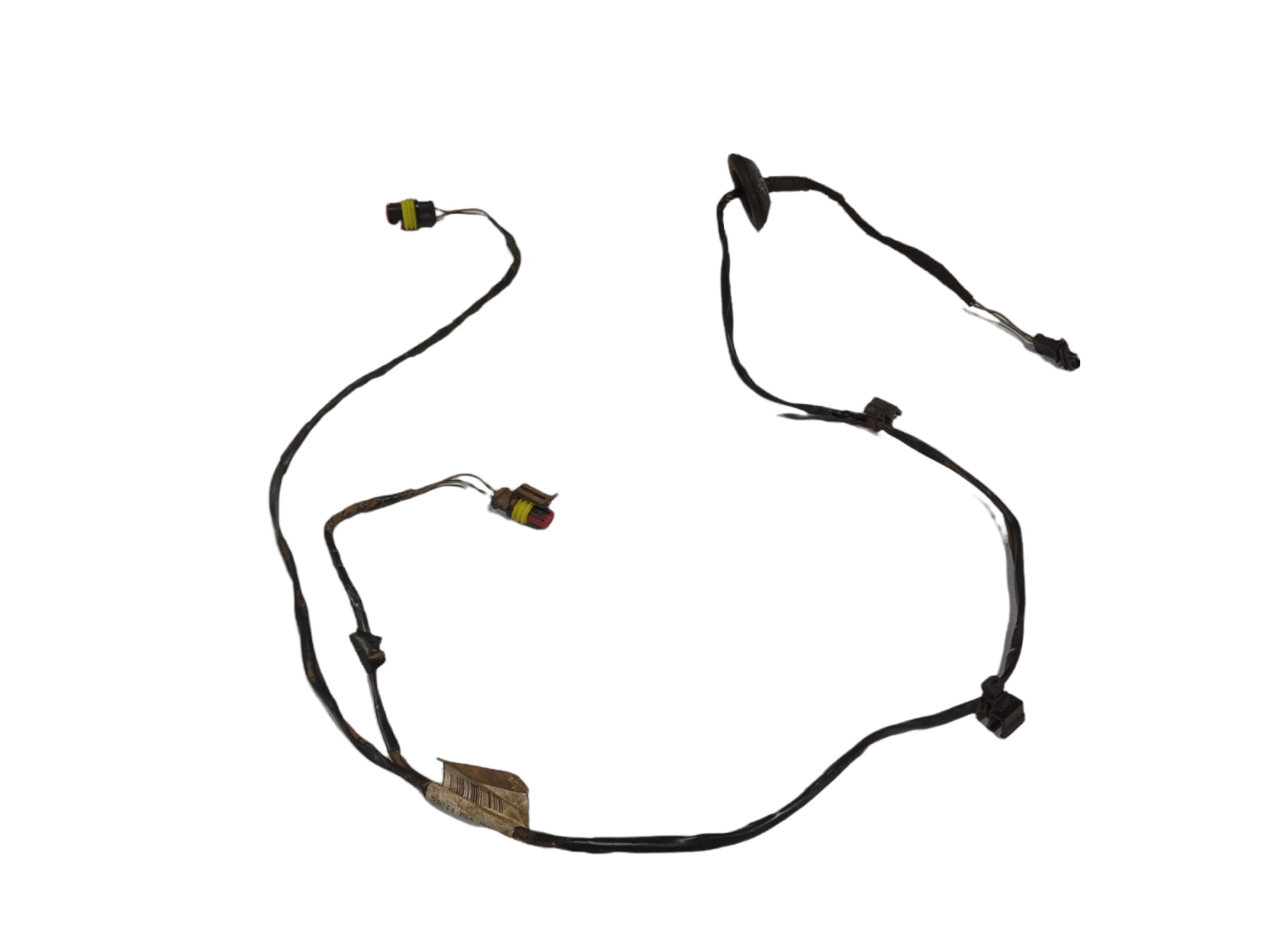 Chicote Luz Placa Traseira Vw Golf 1.6 Sportline 2009 V435 6